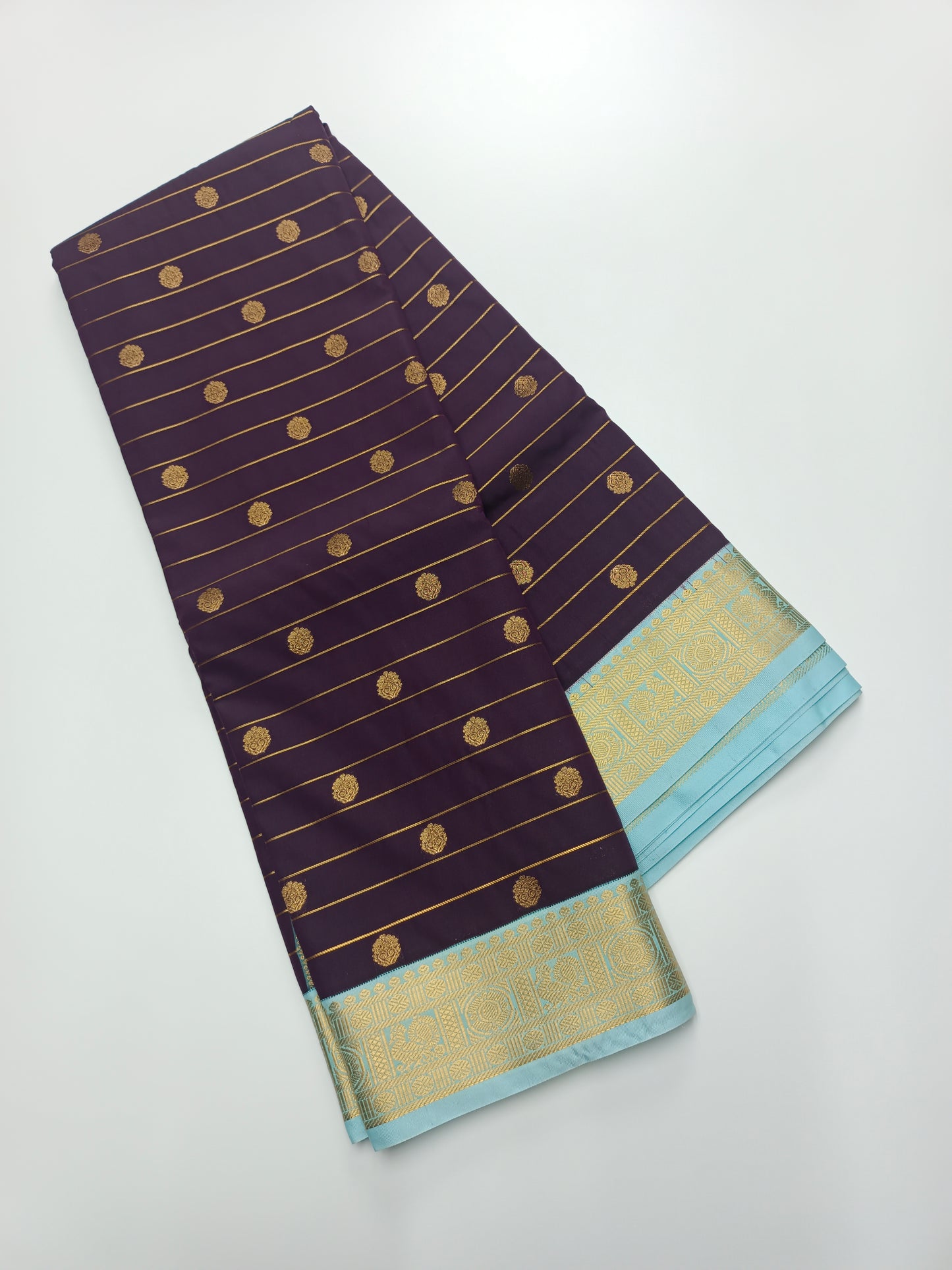 KANCHIPURAM SEMI SILK SAREE