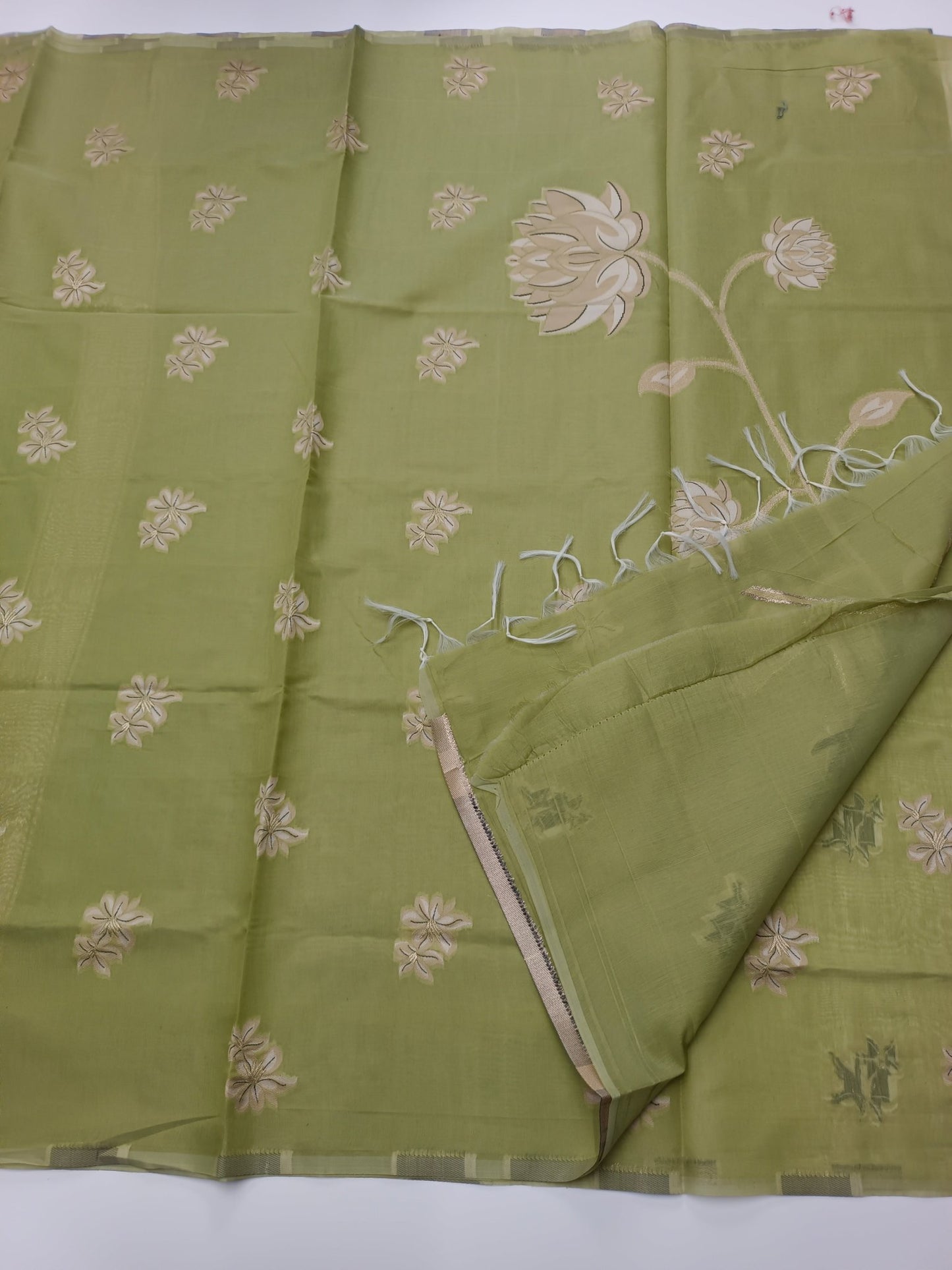 FANCY COTTON SAREE - B S CHANNABASAPPA & SONS