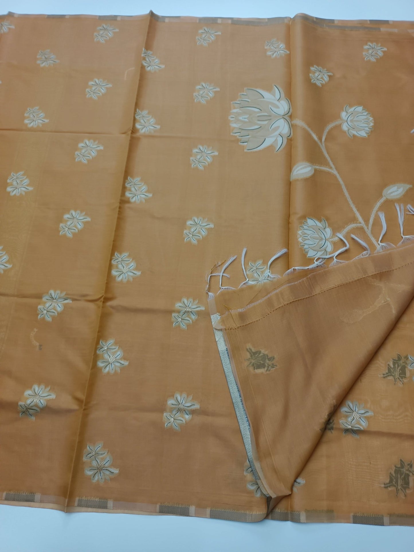 FANCY COTTON SAREE - B S CHANNABASAPPA & SONS