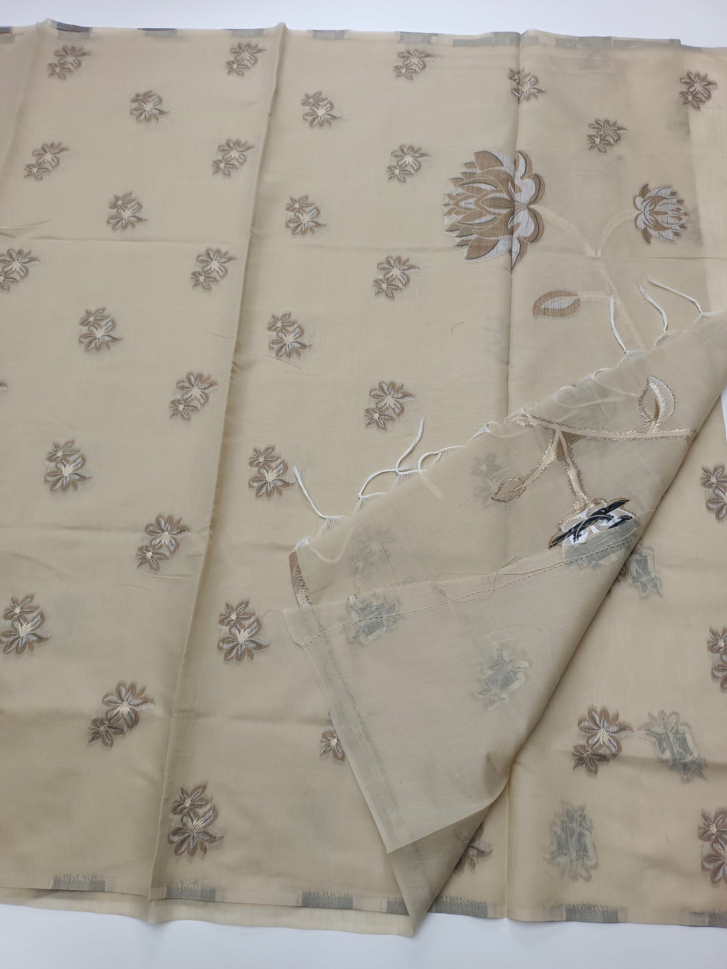 FANCY COTTON SAREE - B S CHANNABASAPPA & SONS