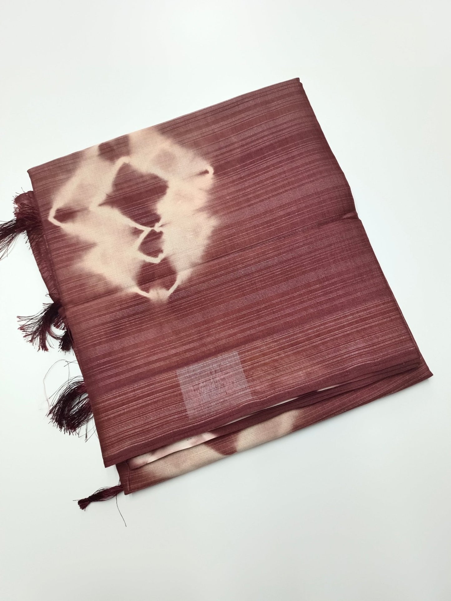 FANCY TISSUE COTTON SAREE - B S CHANNABASAPPA & SONS