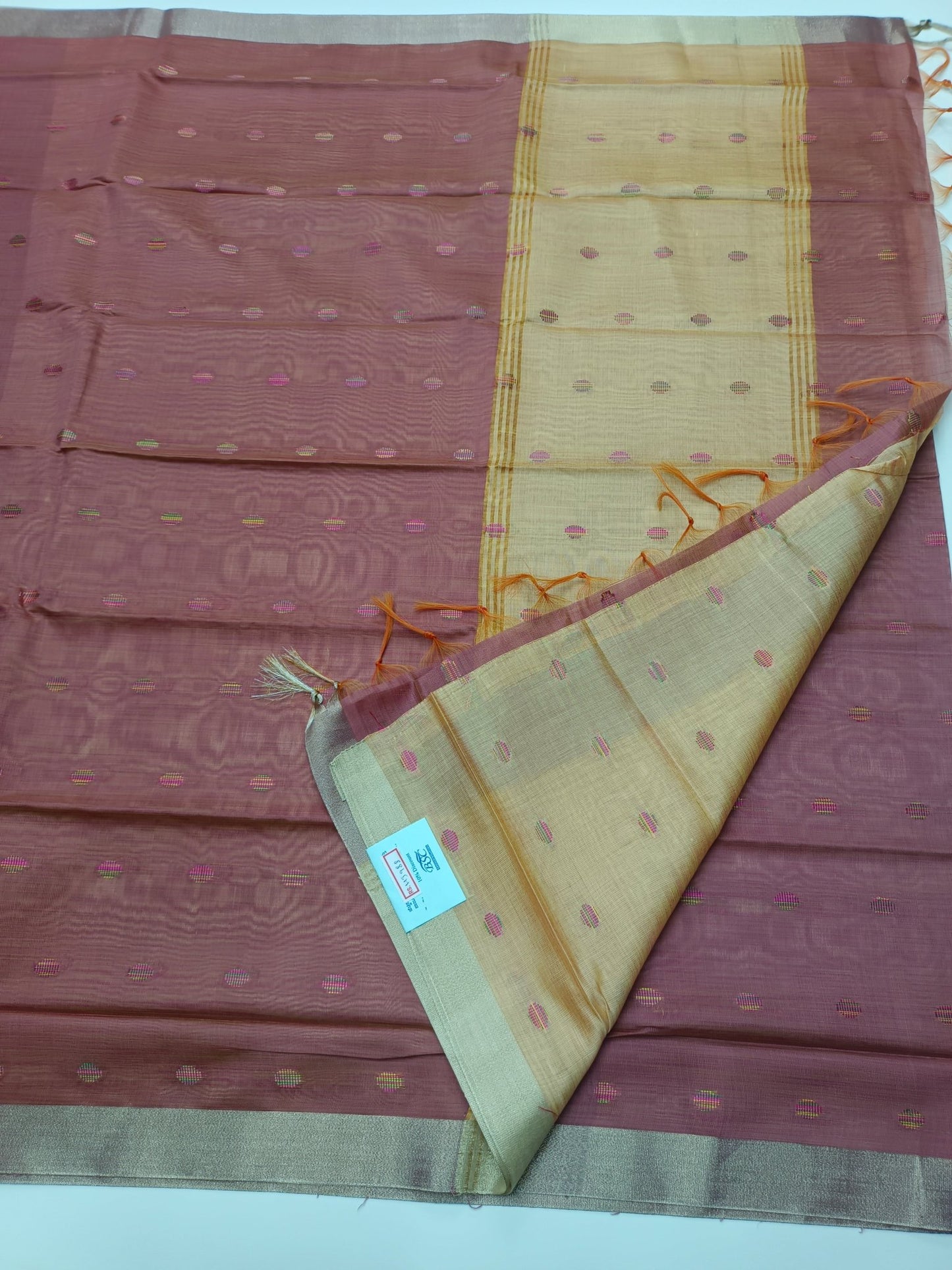 FANCY LENIN SAREE - B S CHANNABASAPPA & SONS