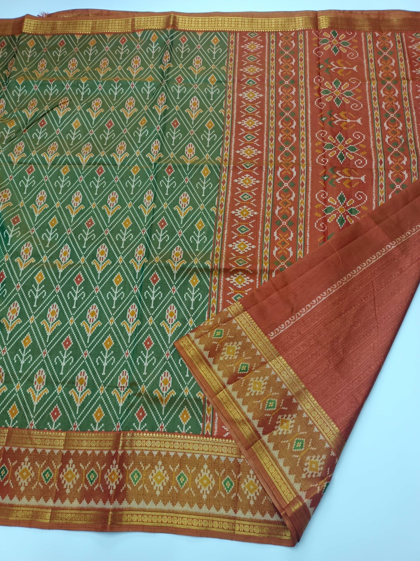 FANCY SOFT SILK SAREE - B S CHANNABASAPPA & SONS
