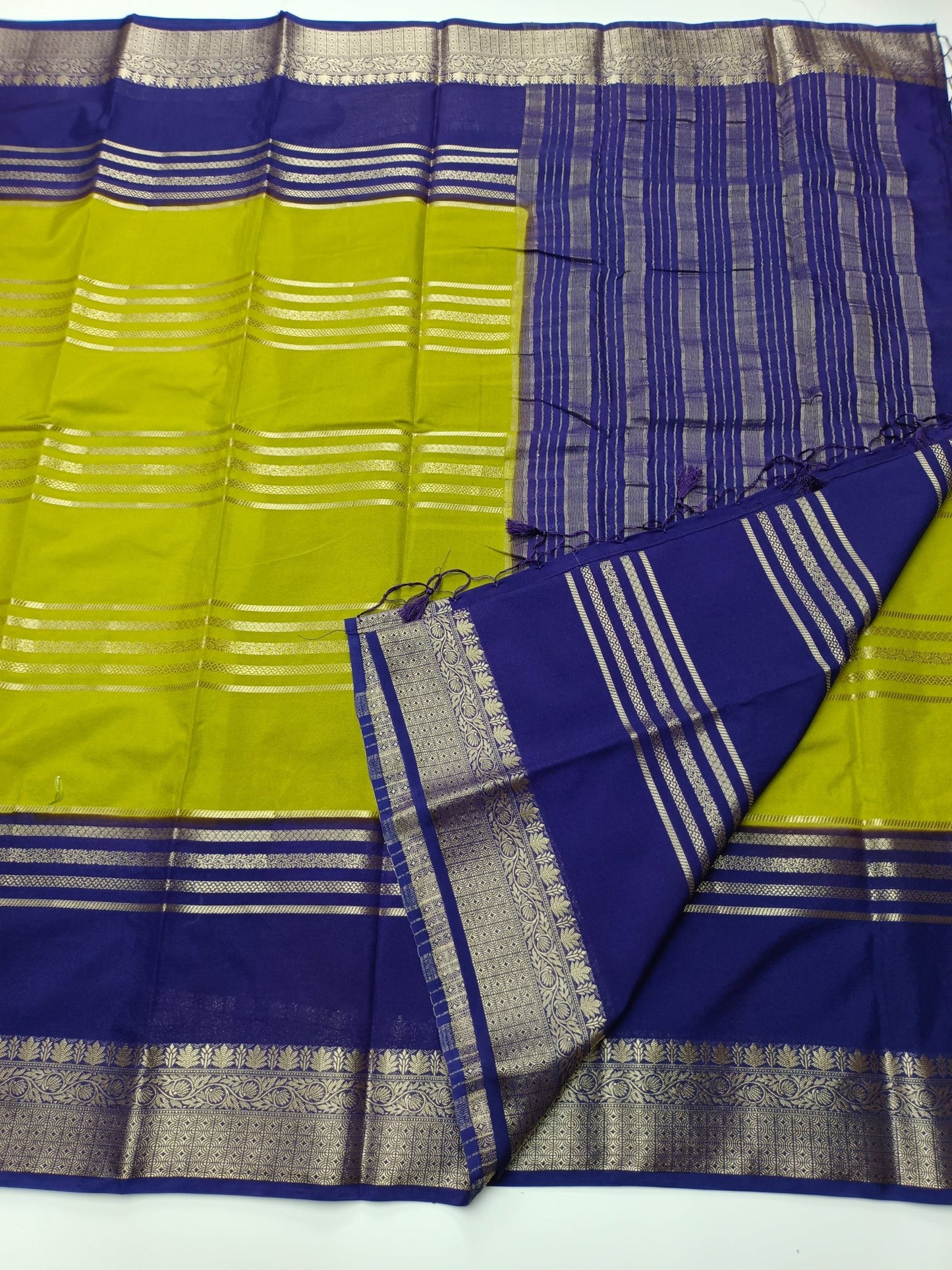 SEMI CREPE SILK SAREE - B S CHANNABASAPPA & SONS