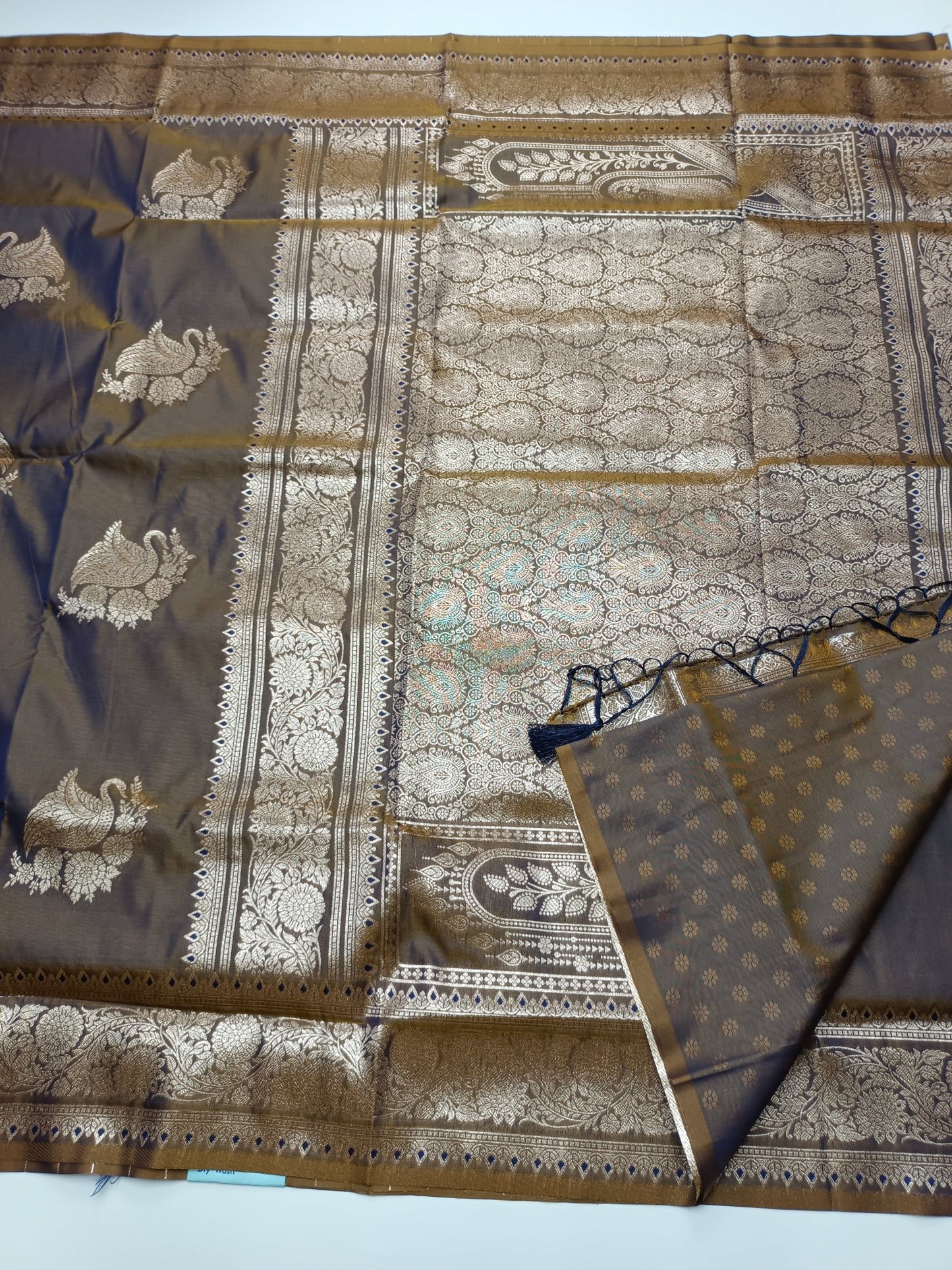 FANCY SOFT SILK SAREE - B S CHANNABASAPPA & SONS