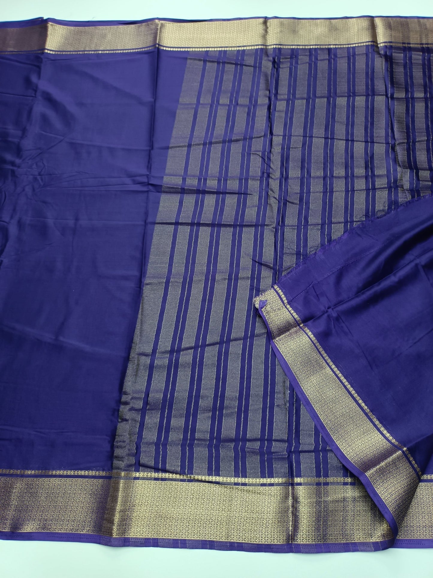 SEMI CREPE SILK SAREE - B S CHANNABASAPPA & SONS