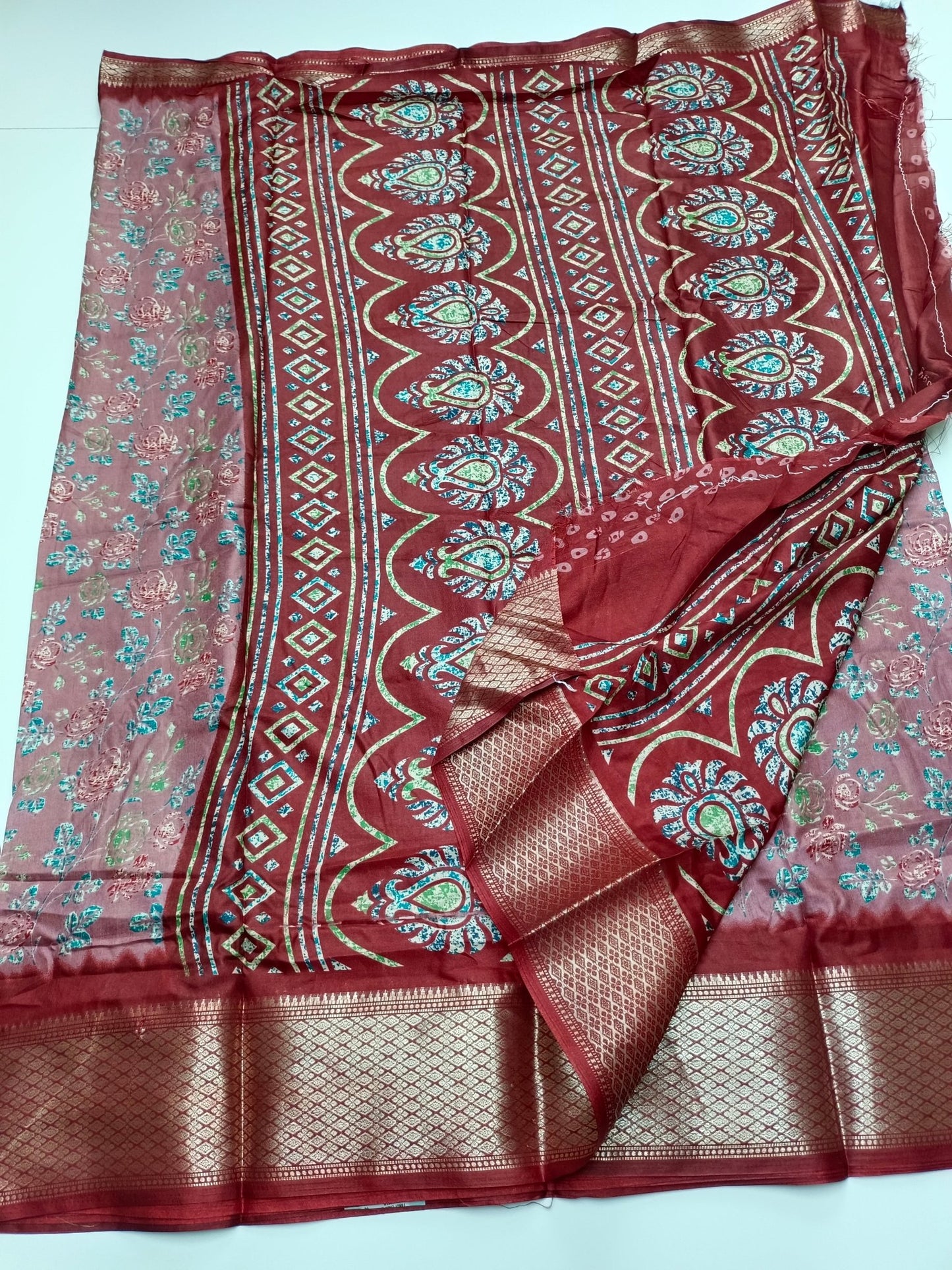 FANCY DOLA SILK SAREE - B S CHANNABASAPPA & SONS