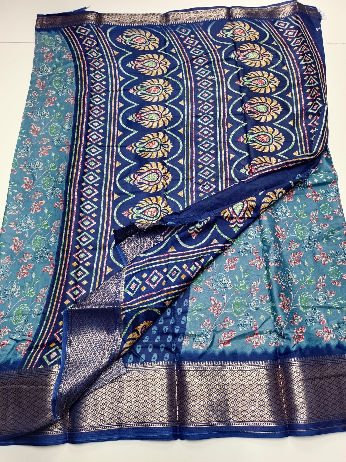 FANCY DOLA SILK SAREE - B S CHANNABASAPPA & SONS