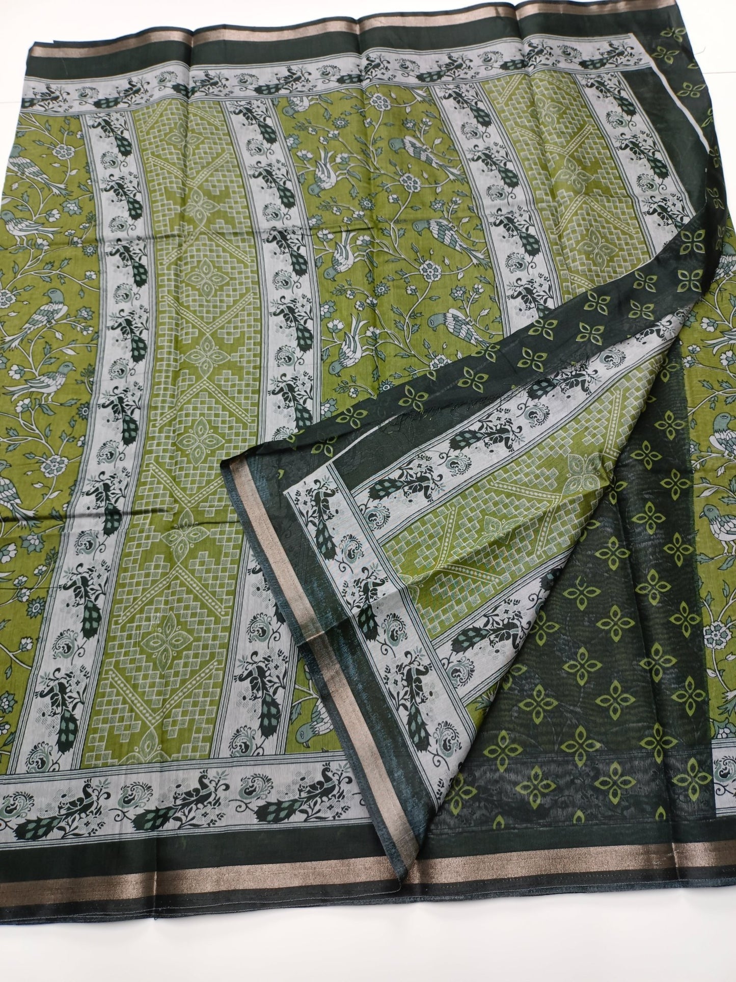 FANCY DOLA SILK SAREE - B S CHANNABASAPPA & SONS
