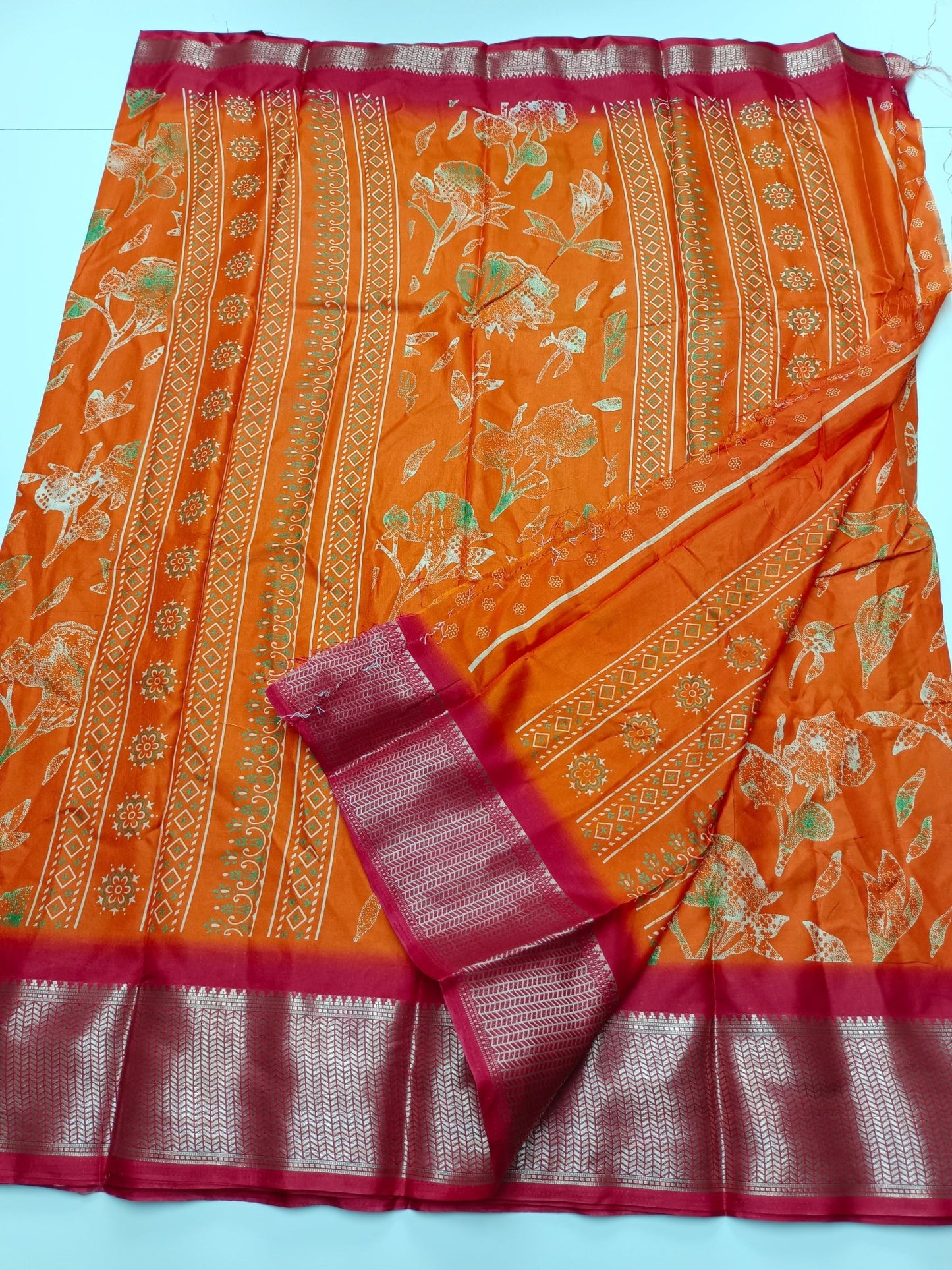 FANCY DOLA SILK SAREE - B S CHANNABASAPPA & SONS