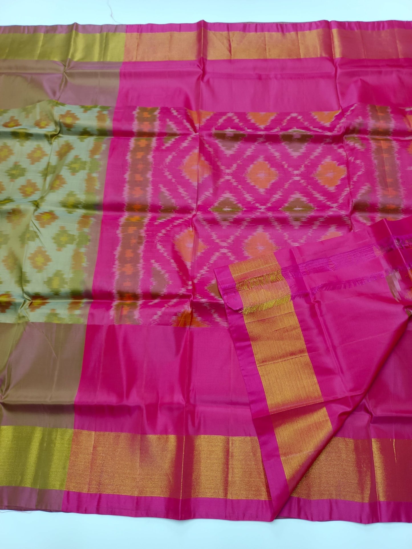 FANCY SOFT SILK SAREE - B S CHANNABASAPPA & SONS