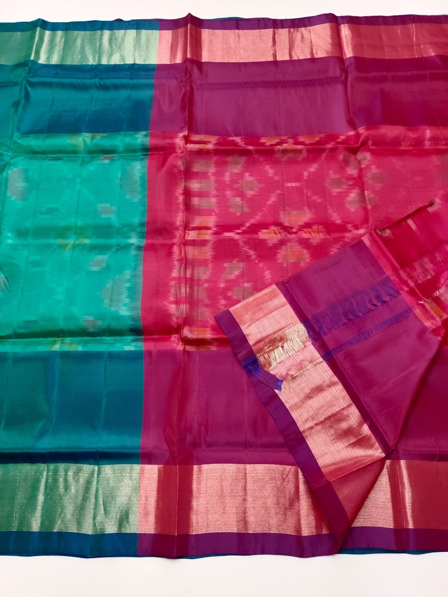 FANCY SOFT SILK SAREE - B S CHANNABASAPPA & SONS
