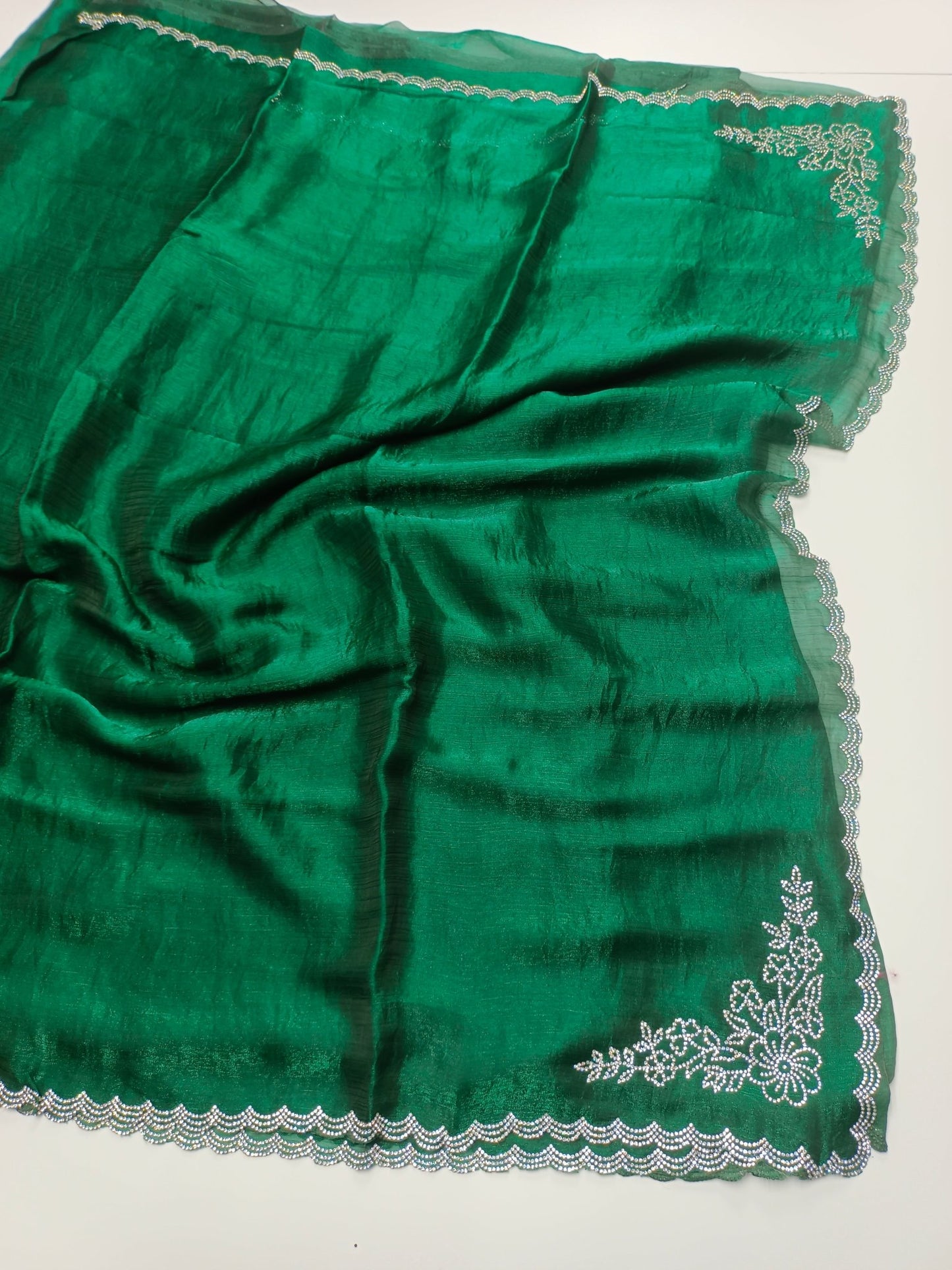 SOFT ZIMMY CHOO FANDY CHIFFON SAREE - B S CHANNABASAPPA & SONS