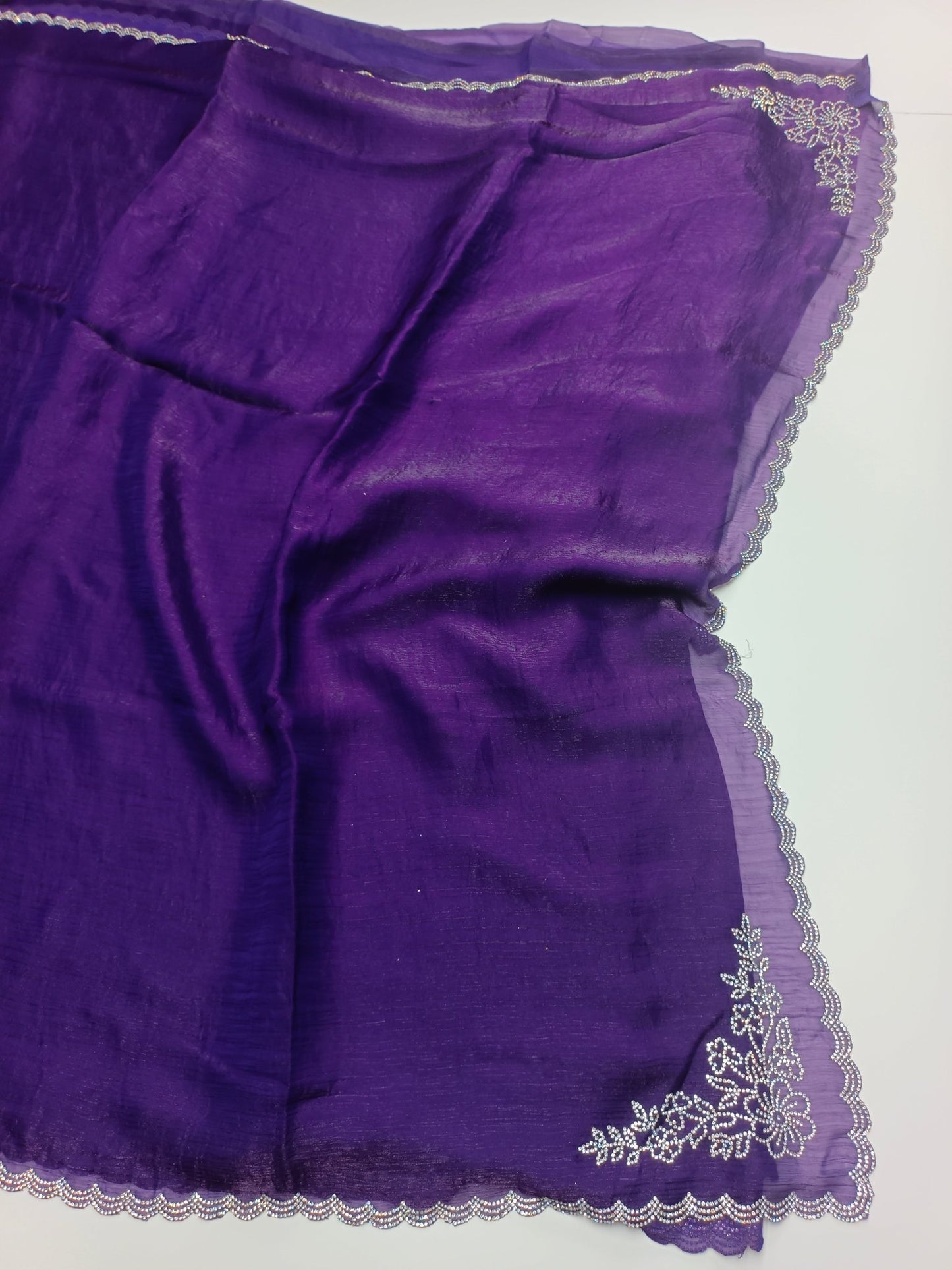 SOFT ZIMMY CHOO FANDY CHIFFON SAREE - B S CHANNABASAPPA & SONS