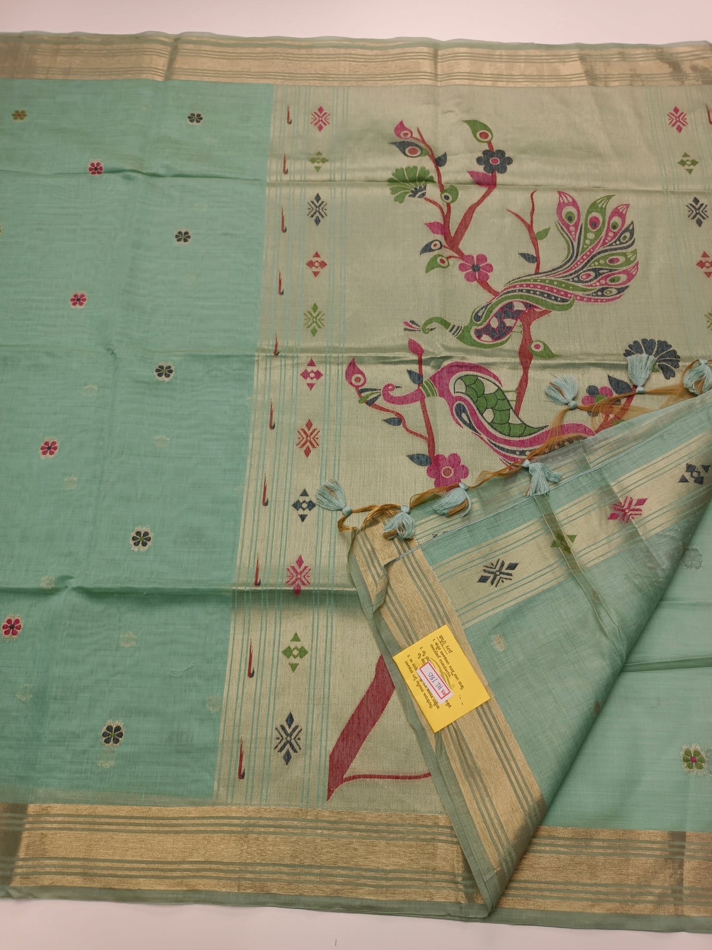 FANCY JAMDANI SAREE (SPECIAL 20 % DISCOUNT) - B S CHANNABASAPPA & SONS