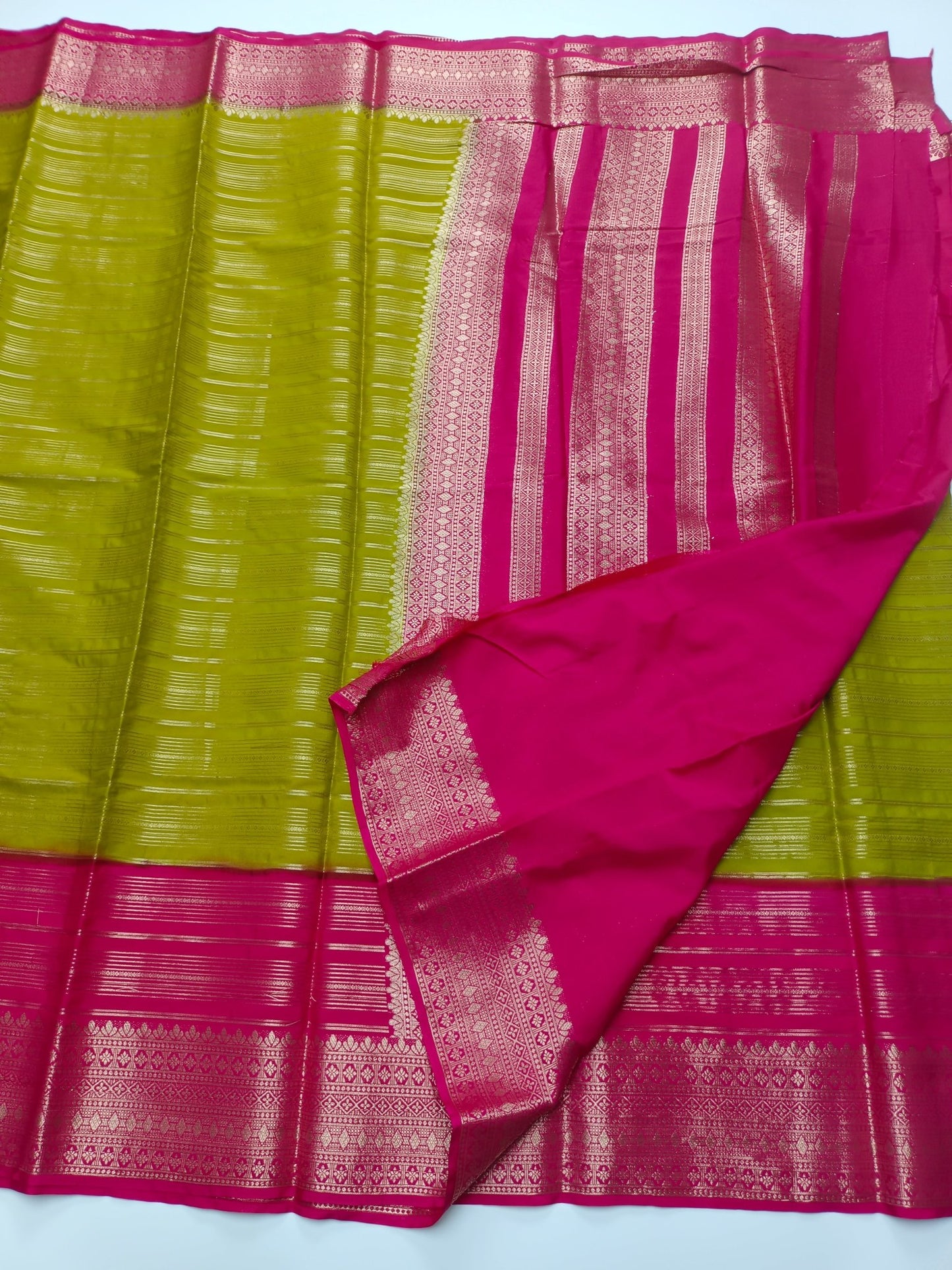 SEMI CREPE SILK SAREE (SPECIAL 20% DISCOUNT) - B S CHANNABASAPPA & SONS