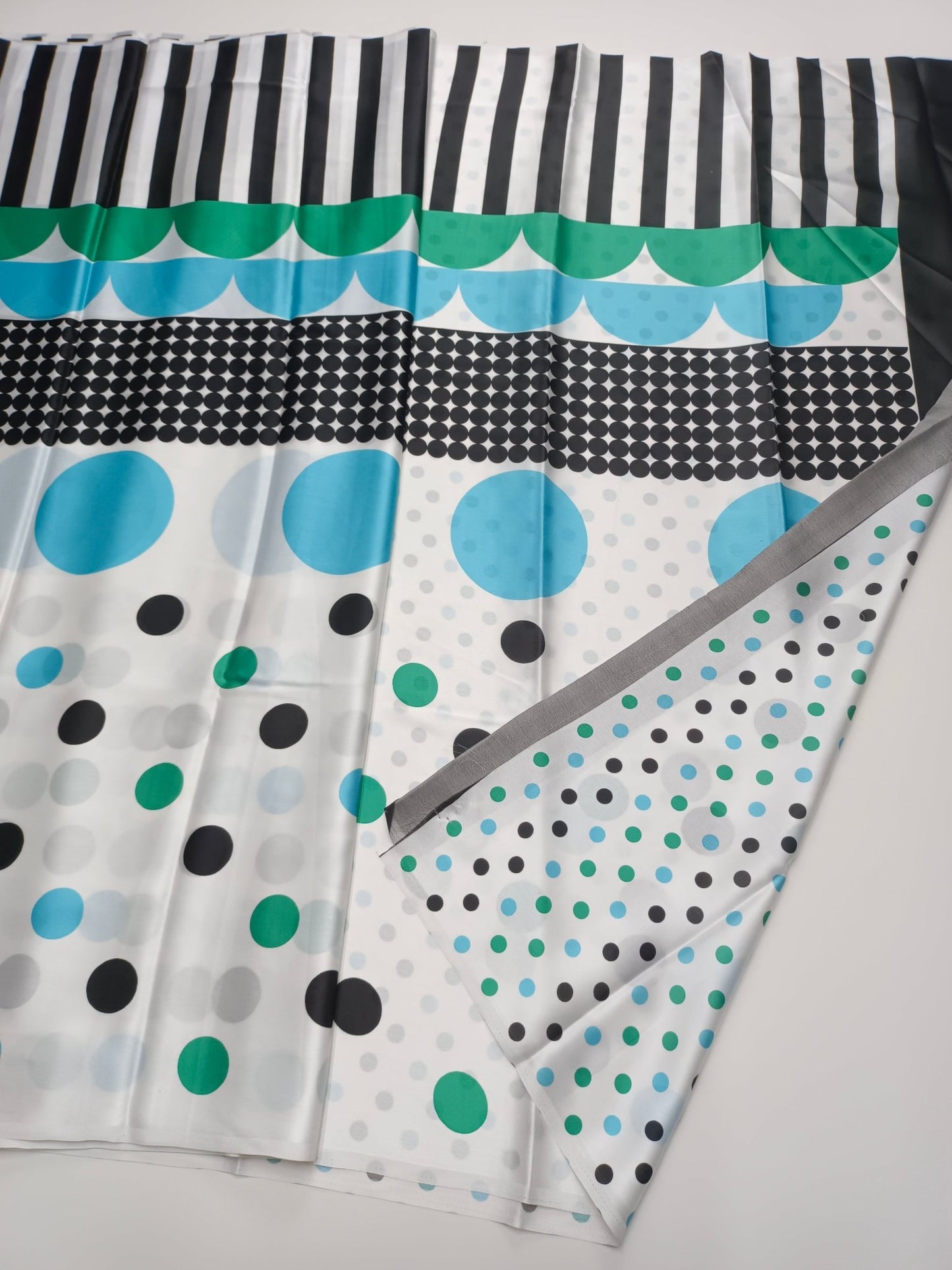 SATIN CREPE SAREE (SPECIAL 20% DISCOUNT) - B S CHANNABASAPPA & SONS