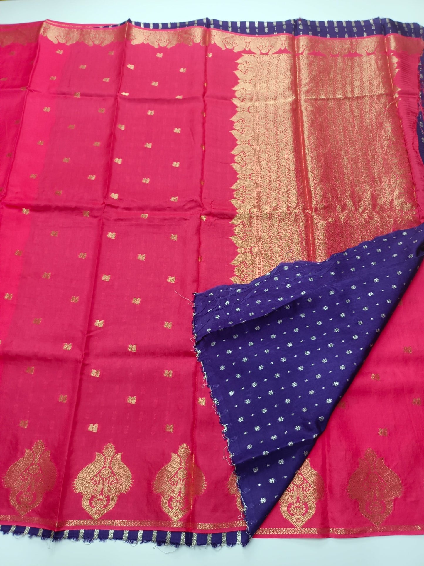 SEMI CREPE SILK SAREE (SPECIAL 20% DISCOUNT) - B S CHANNABASAPPA & SONS