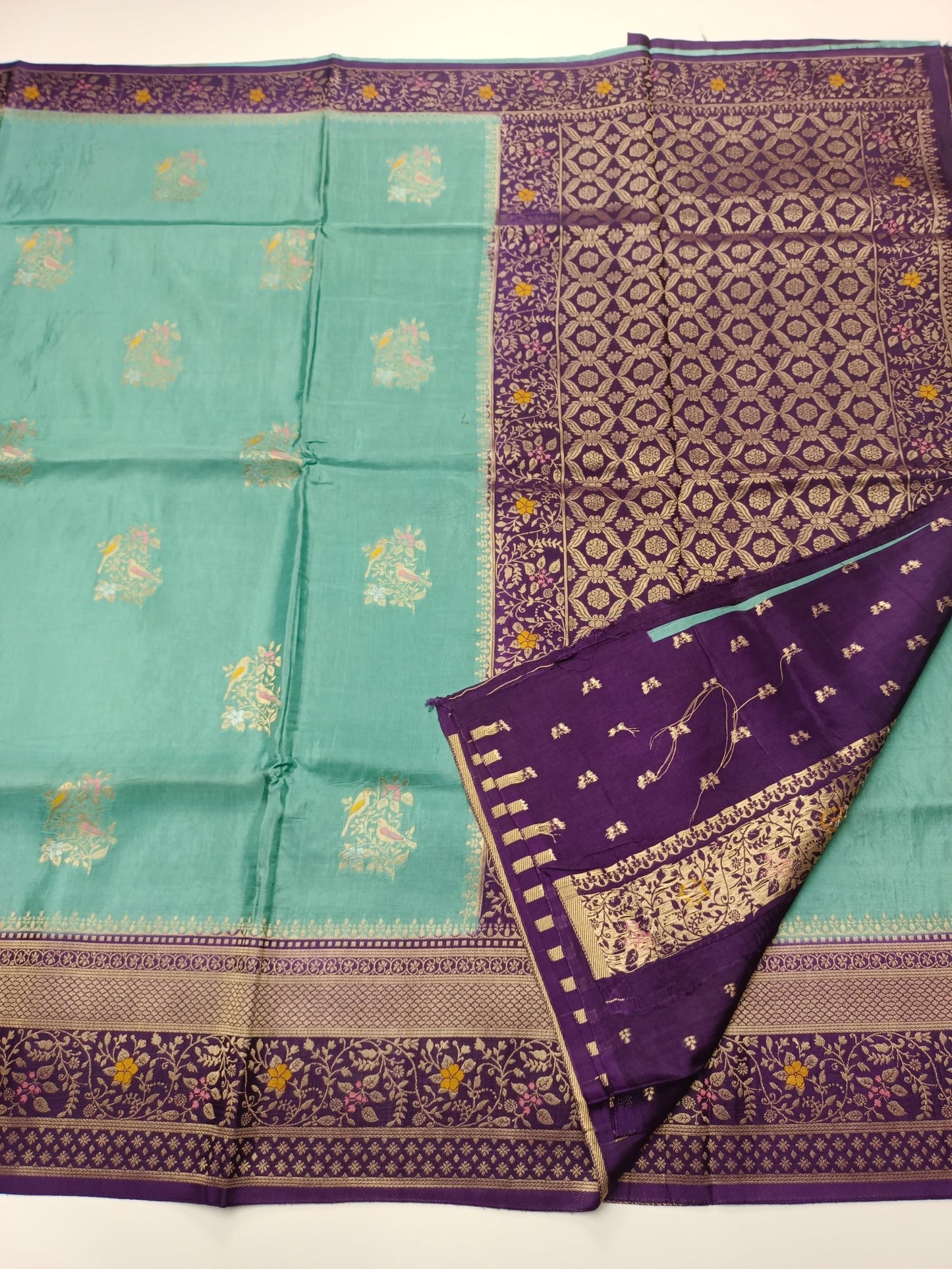 SEMI CREPE SILK SAREE (SPECIAL 20% DISCOUNT) - B S CHANNABASAPPA & SONS