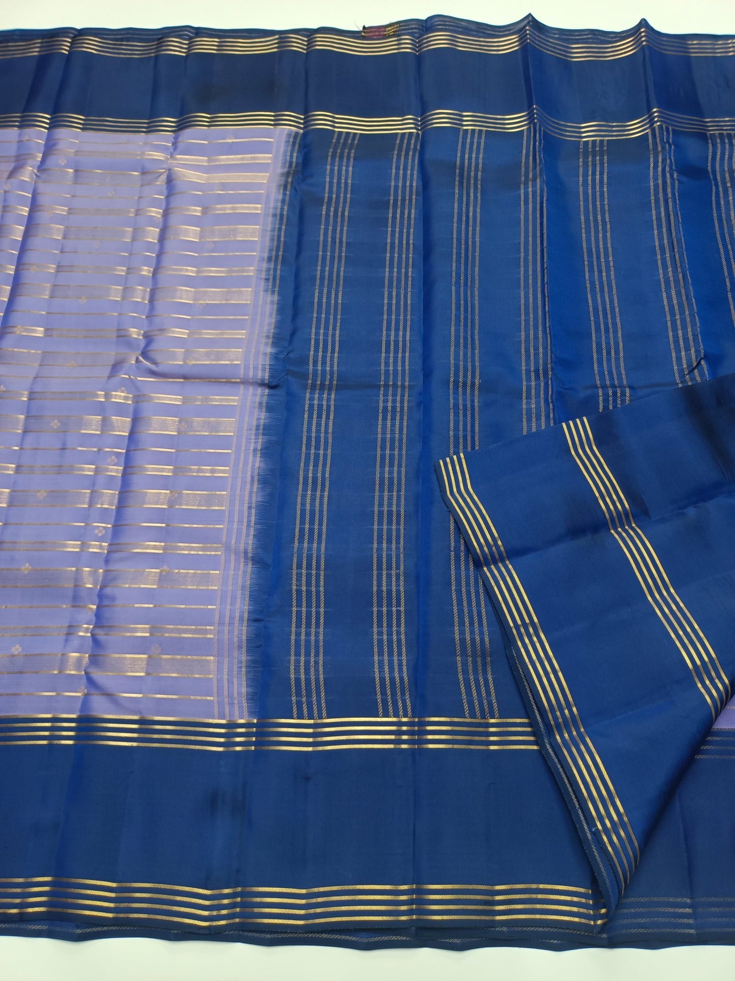 KANCHIPURAM SEMI SILK SAREE - B S CHANNABASAPPA & SONS