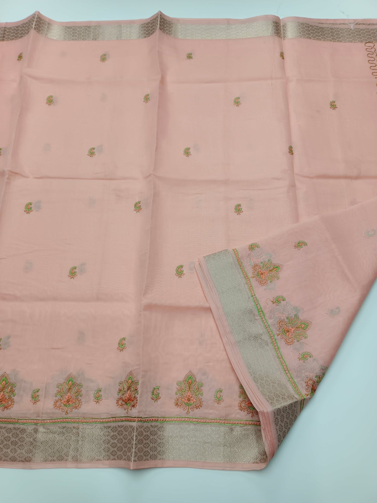FANCY COTTON SAREE - B S CHANNABASAPPA & SONS