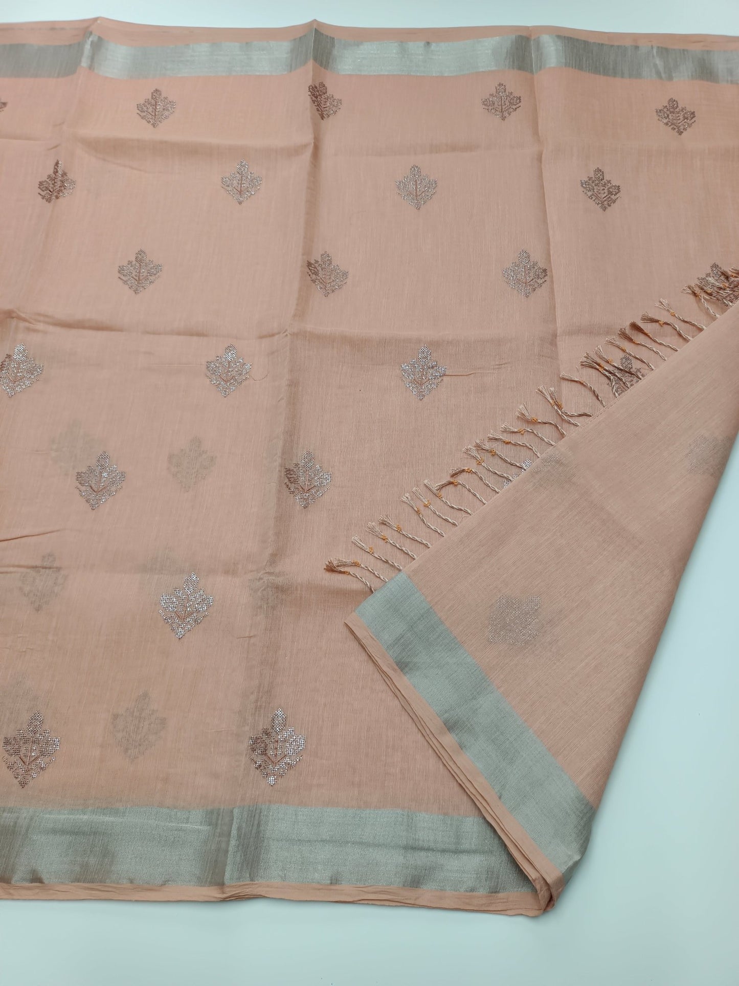 FANCY COTTON SAREE - B S CHANNABASAPPA & SONS