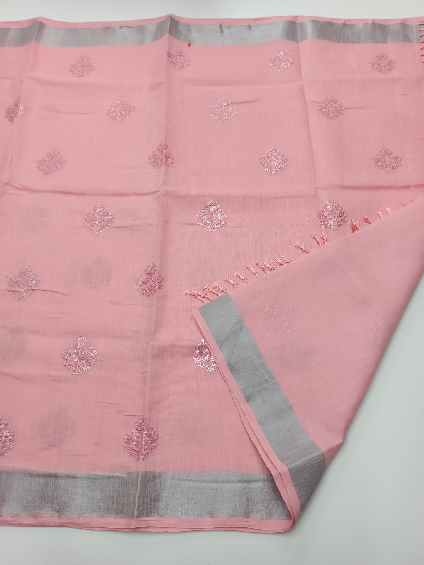 FANCY COTTON SAREE - B S CHANNABASAPPA & SONS