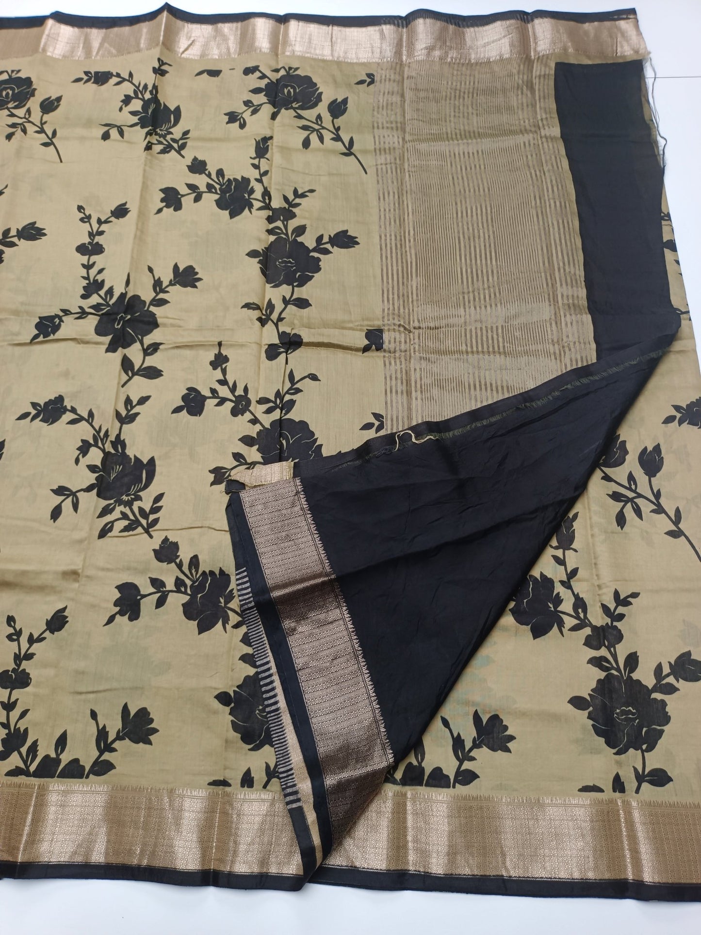 FANCY MALBARI COTTON SAREE - B S CHANNABASAPPA & SONS