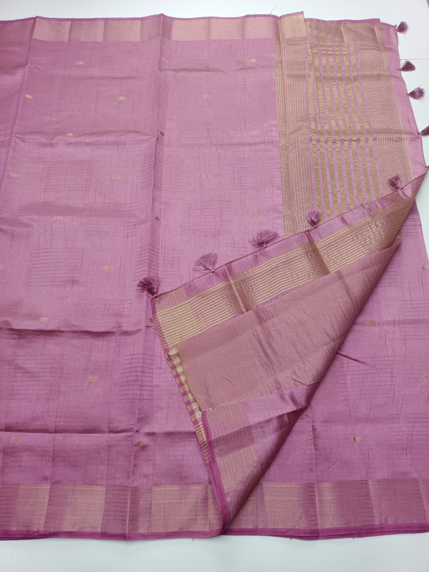 FANCY RAW SILK SAREE - B S CHANNABASAPPA & SONS