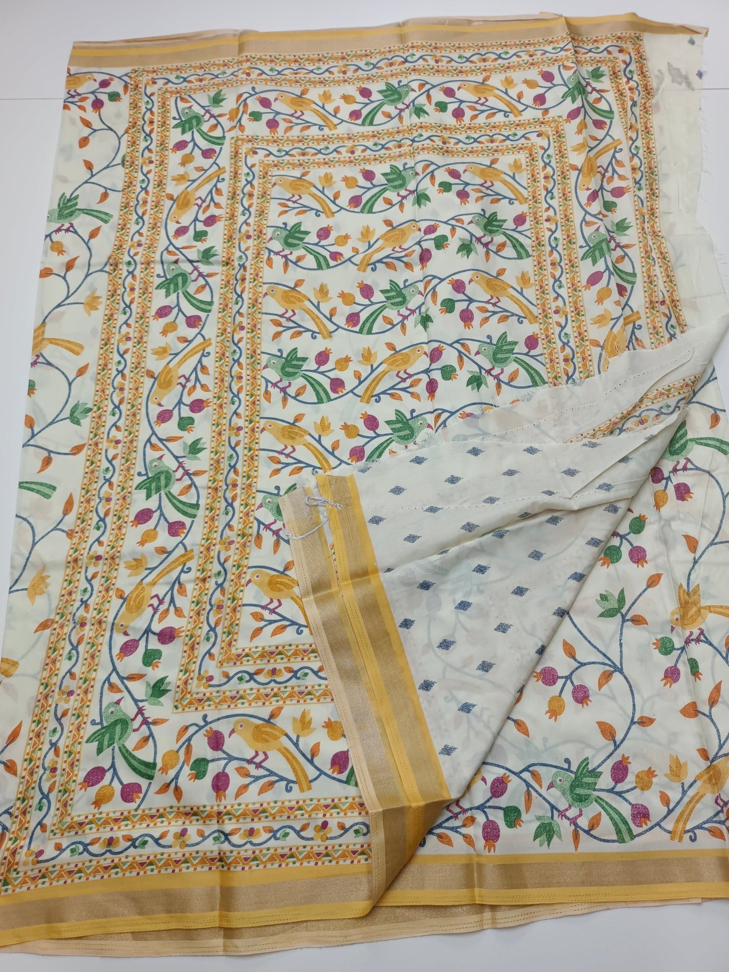 FANCY DOLA SILK SAREE - B S CHANNABASAPPA & SONS