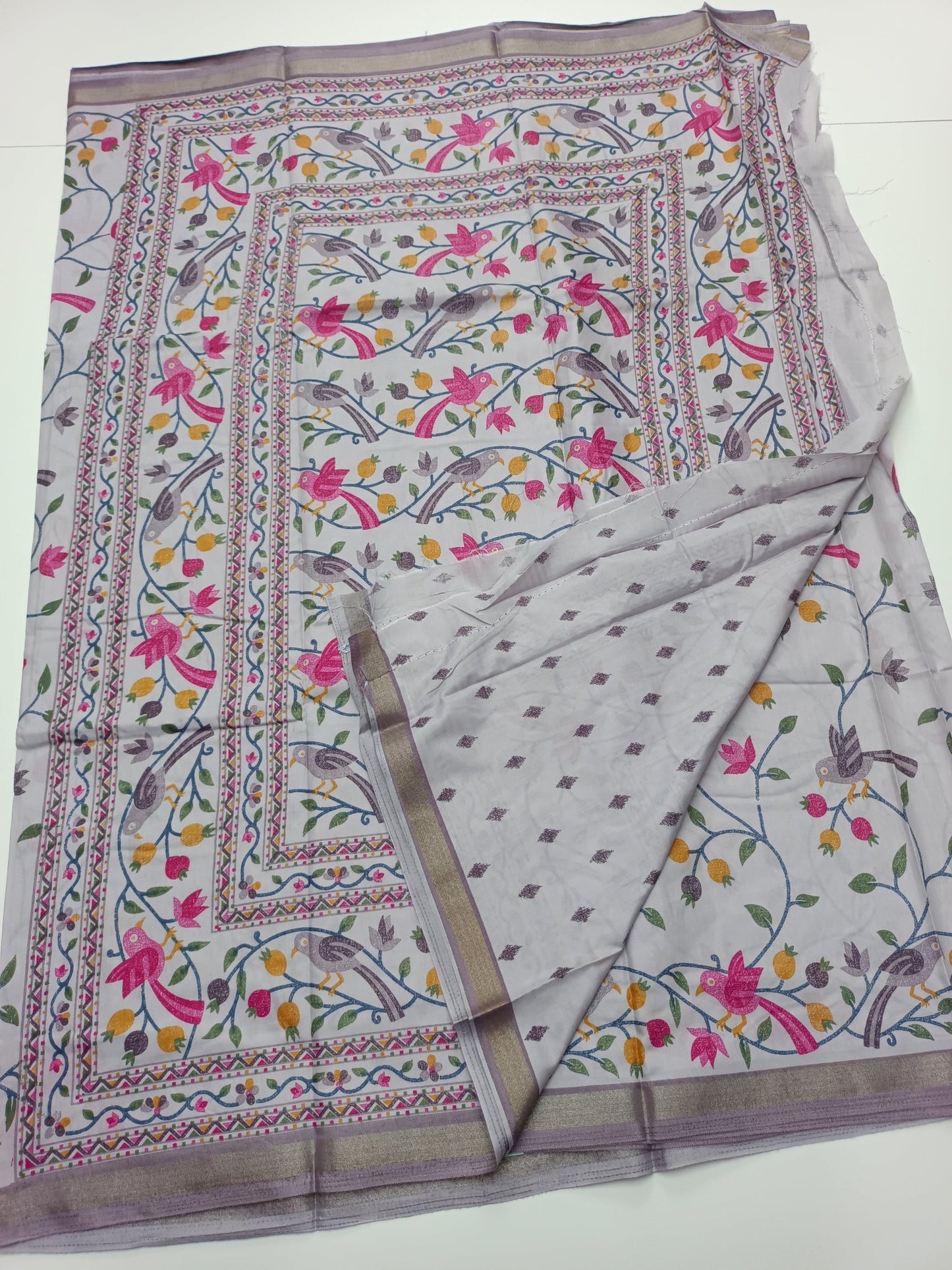 FANCY DOLA SILK SAREE - B S CHANNABASAPPA & SONS