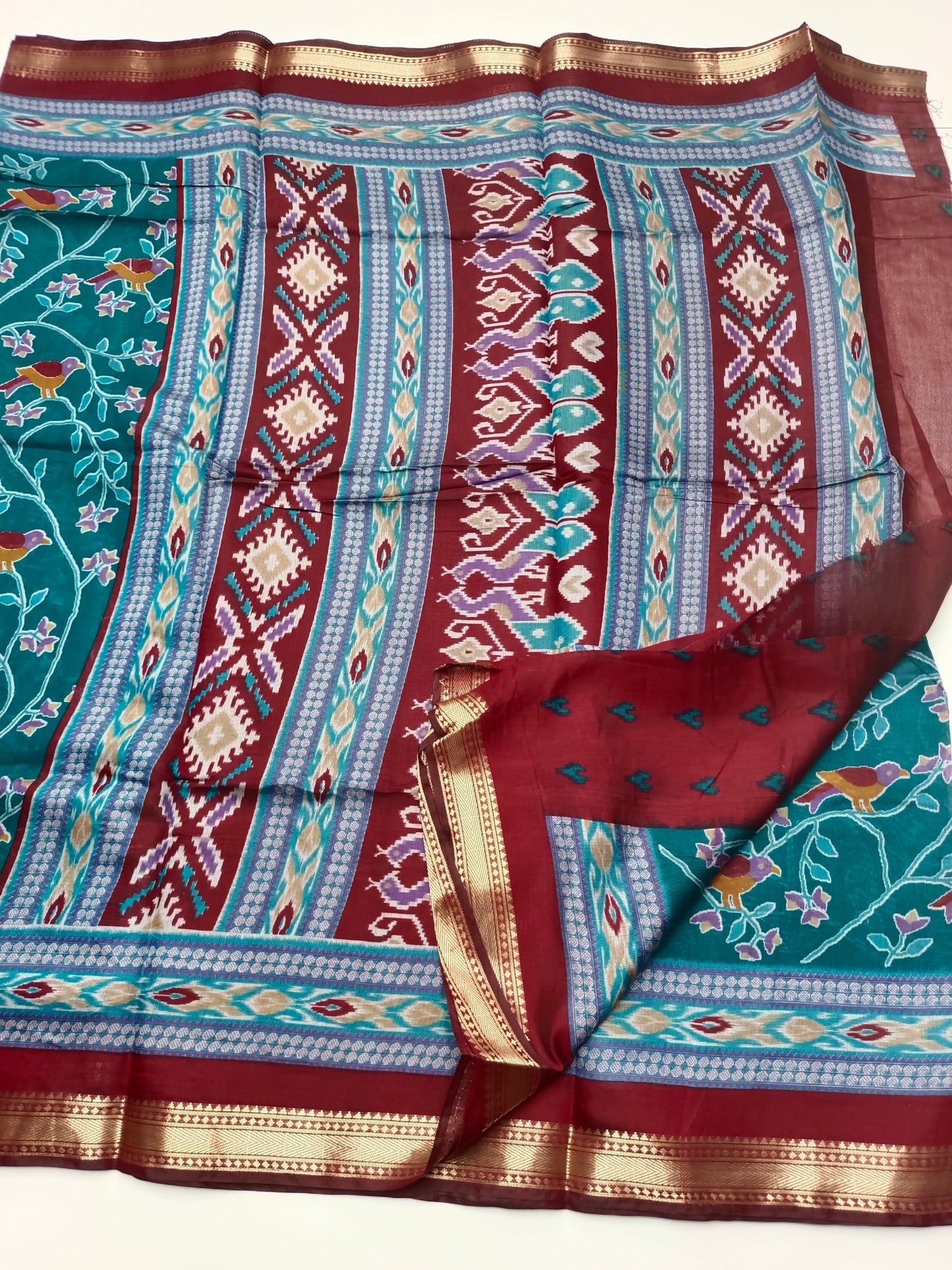 FANCY DOLA SILK SAREE - B S CHANNABASAPPA & SONS