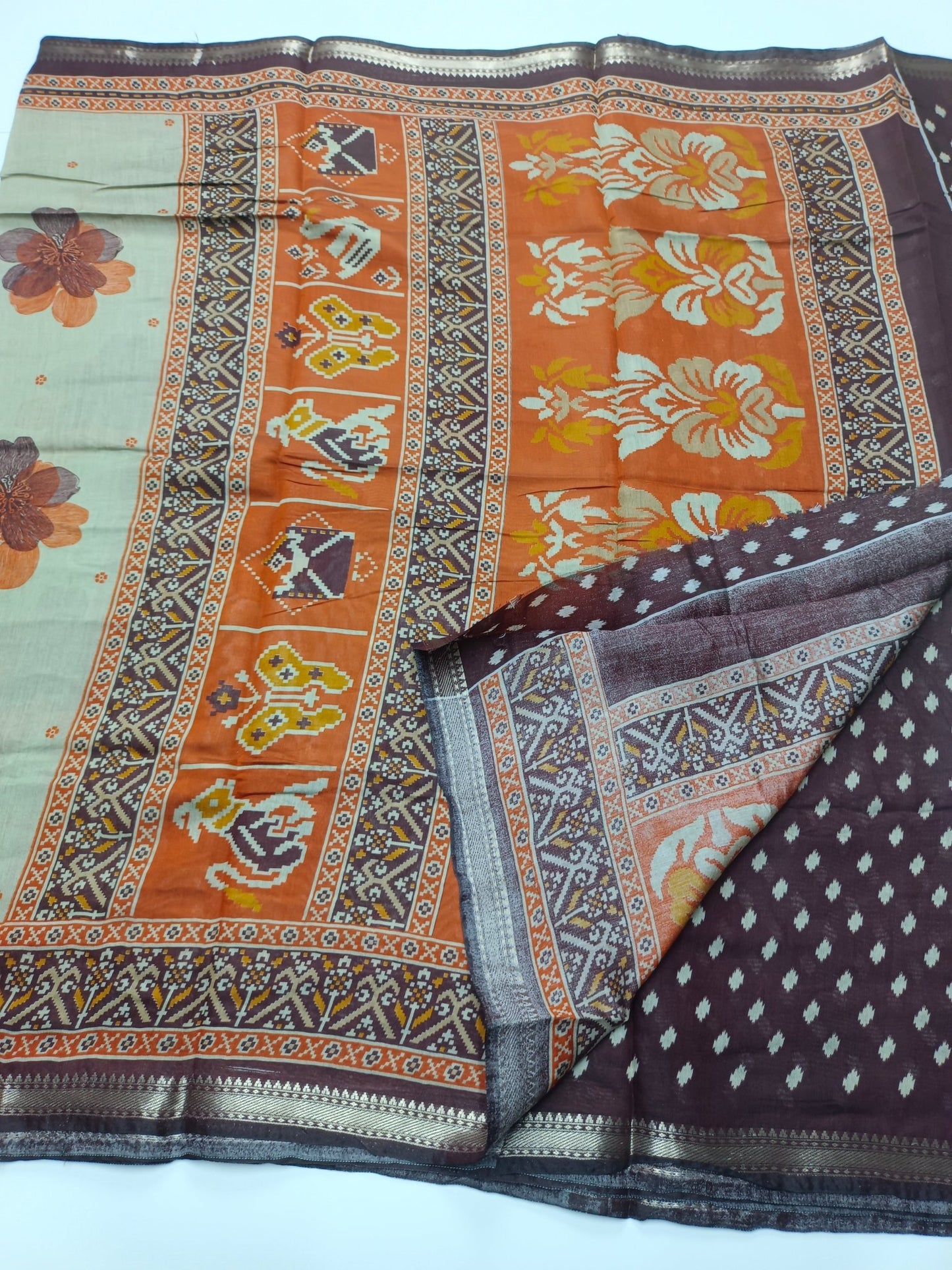 FANCY DOLA SILK SAREE - B S CHANNABASAPPA & SONS