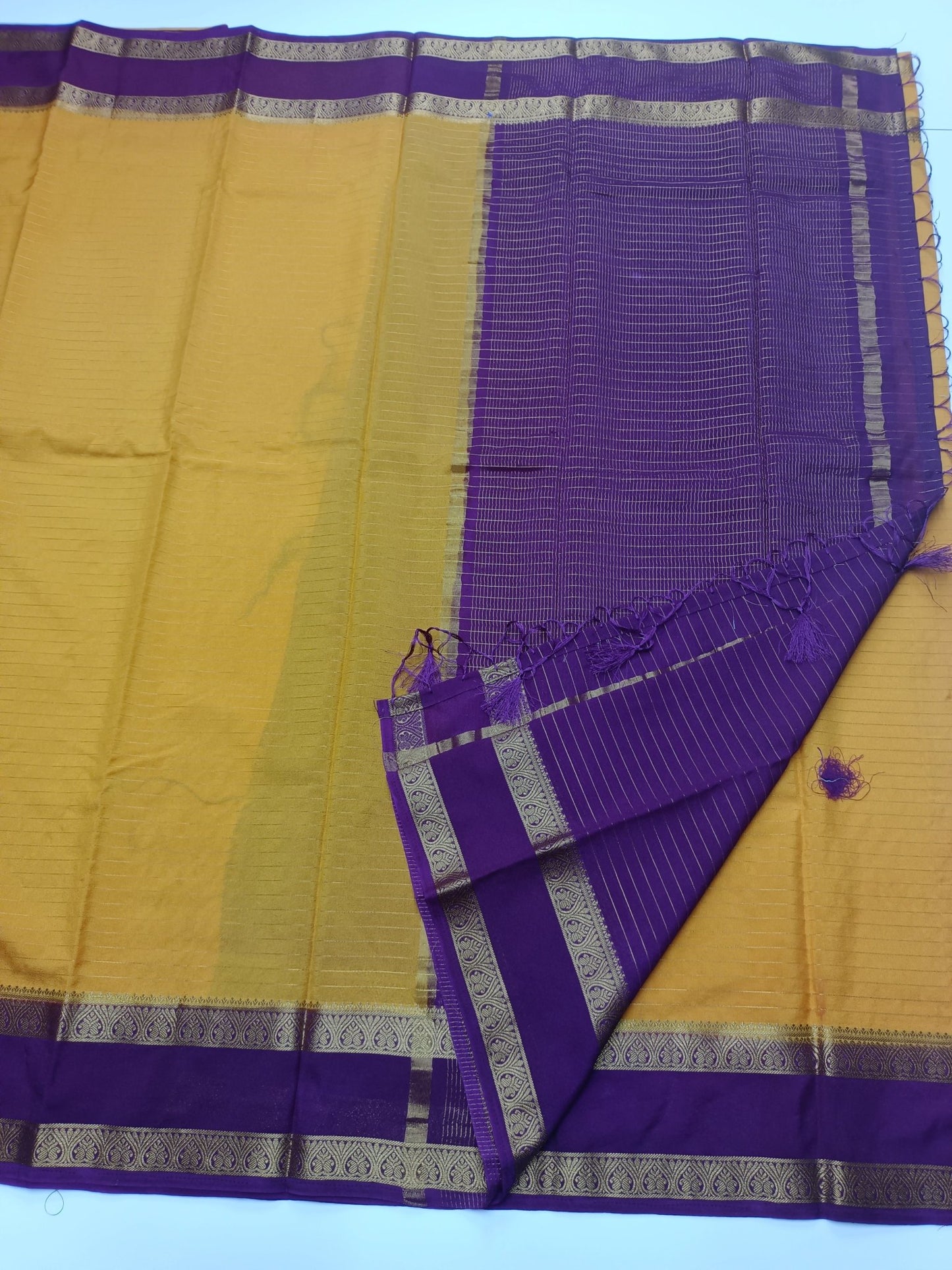 SEMI CREPE SILK SAREE - B S CHANNABASAPPA & SONS