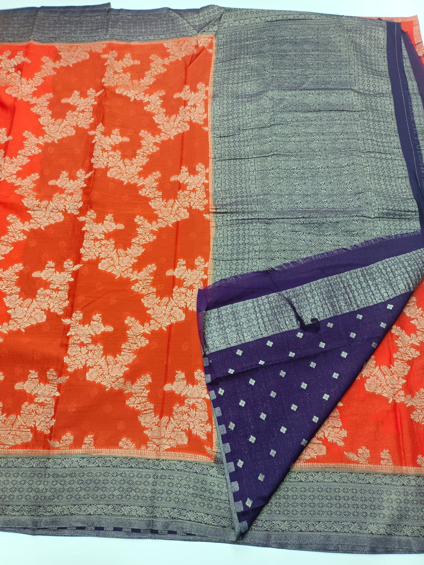 FANCY CHIFFON SAREE - B S CHANNABASAPPA & SONS