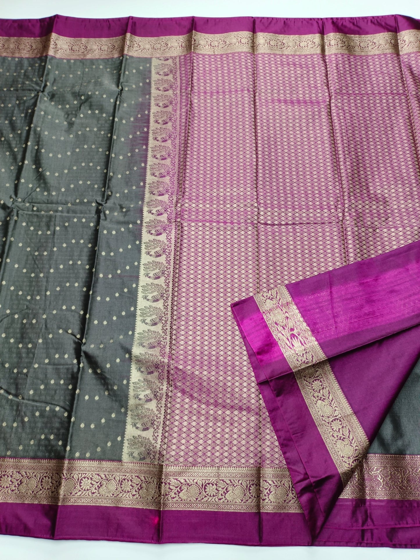 FANCY COTTON SILK SAREE - B S CHANNABASAPPA & SONS