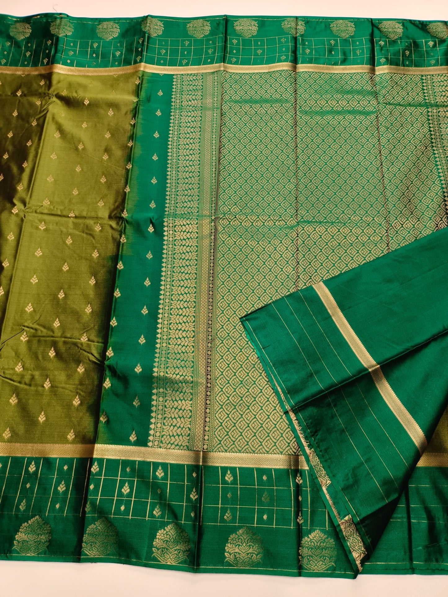 FANCY COTTON SILK SAREE - B S CHANNABASAPPA & SONS