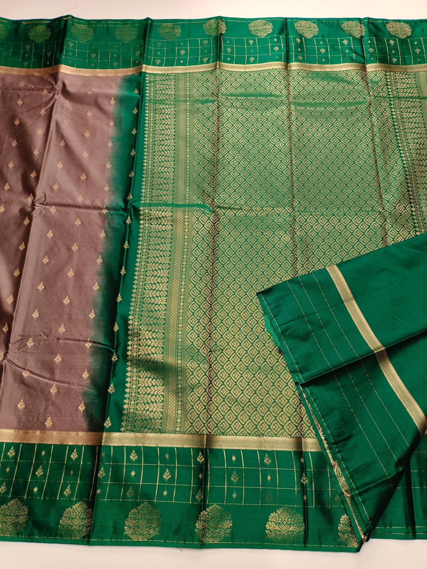 FANCY COTTON SILK SAREE - B S CHANNABASAPPA & SONS