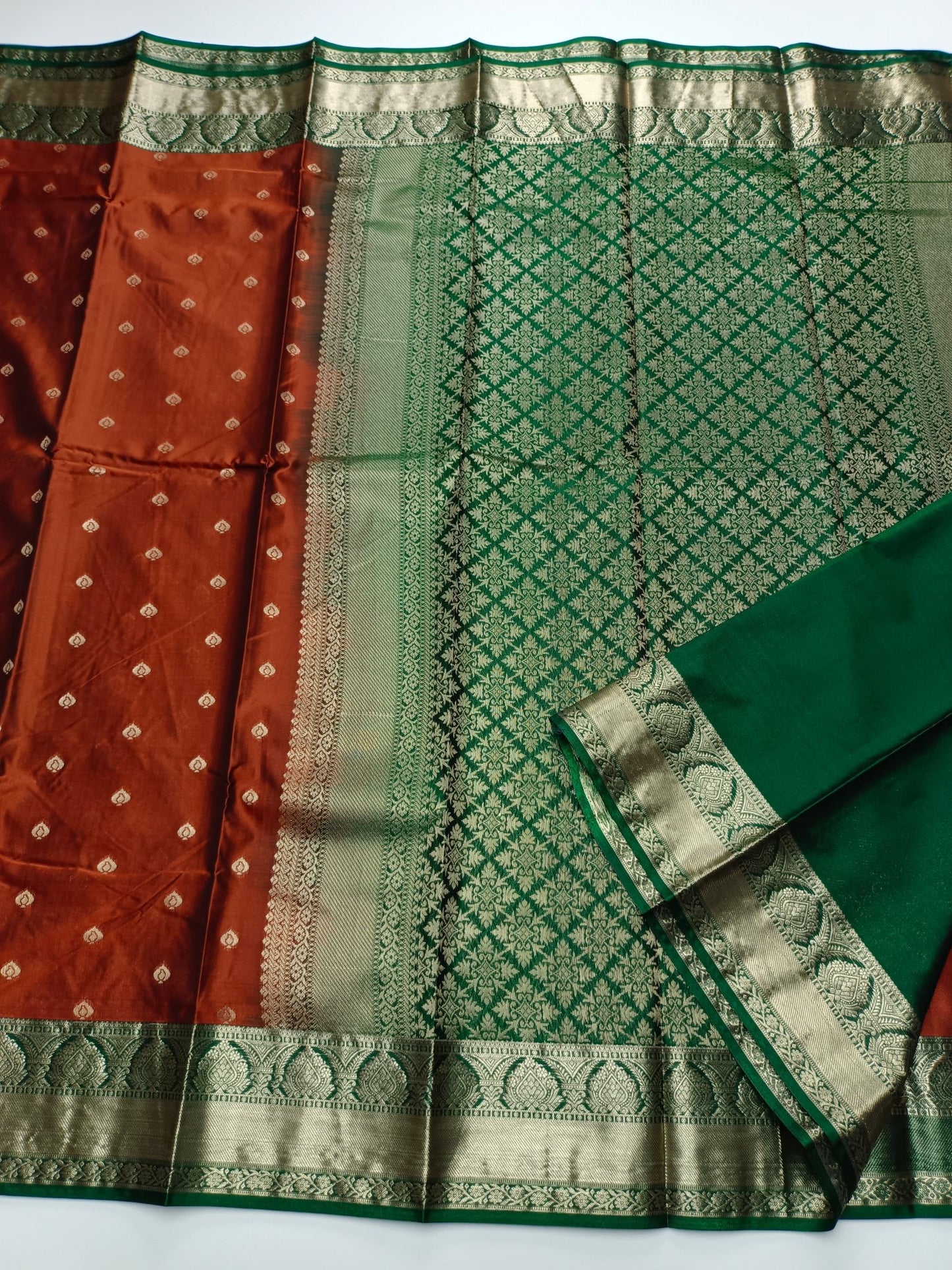 FANCY COTTON SILK SAREE - B S CHANNABASAPPA & SONS