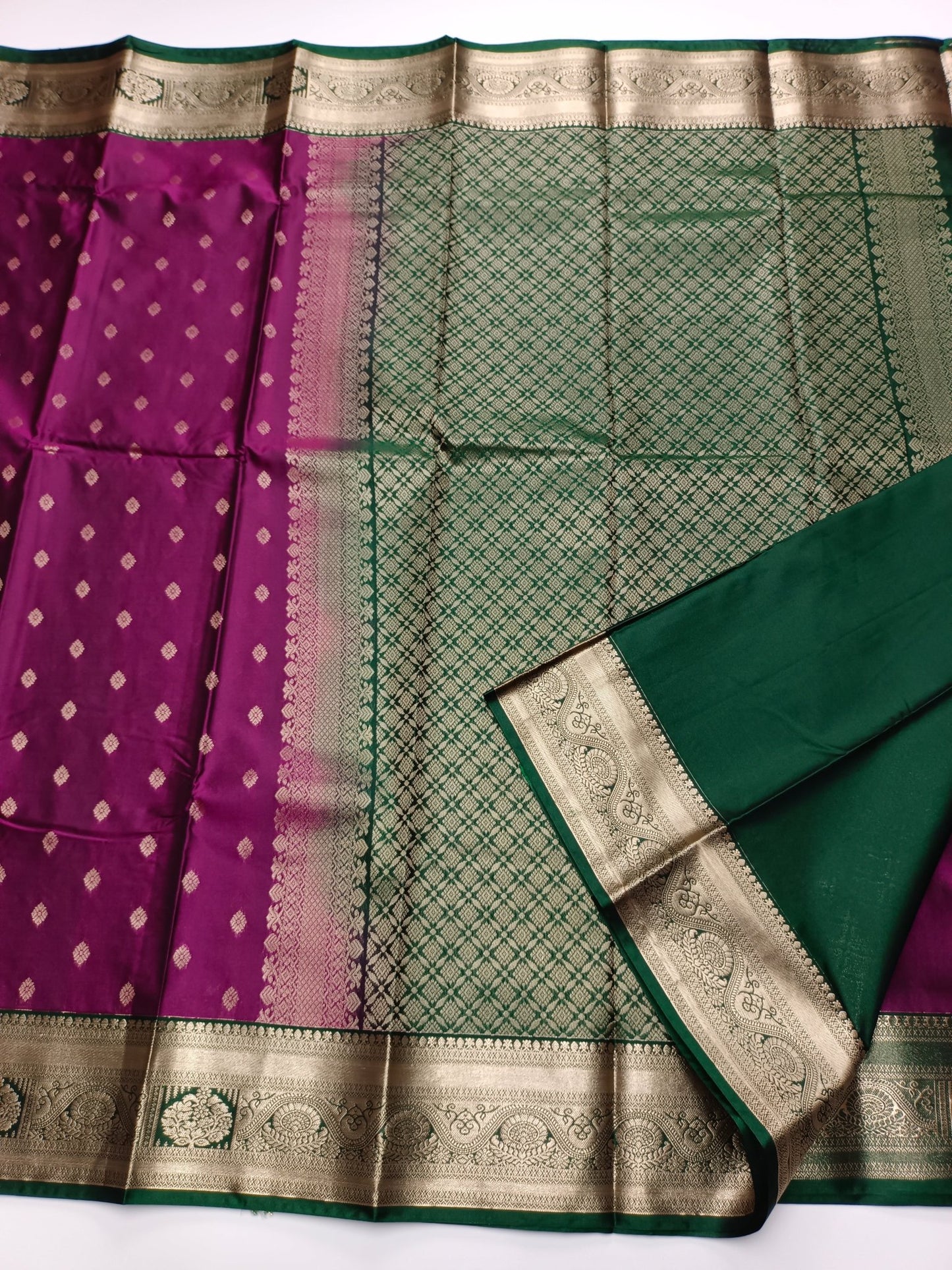 FANCY COTTON SILK SAREE - B S CHANNABASAPPA & SONS