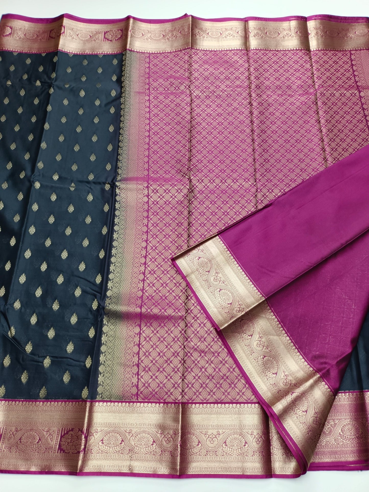 FANCY COTTON SILK SAREE - B S CHANNABASAPPA & SONS