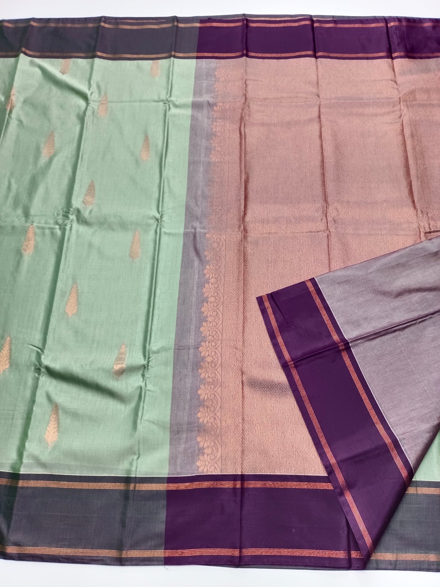 FANCY COTTON SILK SAREE - B S CHANNABASAPPA & SONS