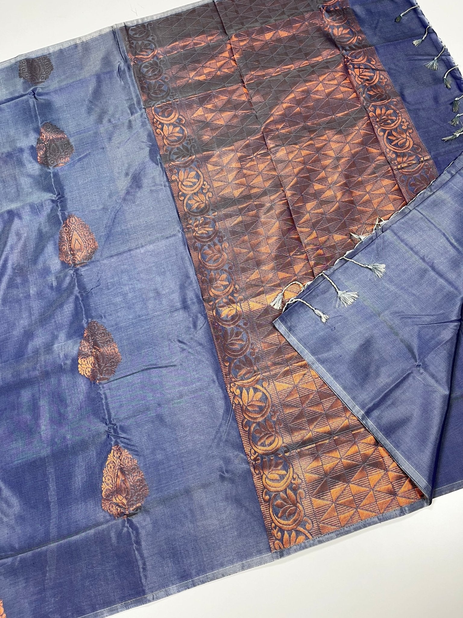 KANCHIPURAM SOFT ARTSILK SAREE - B S CHANNABASAPPA & SONS