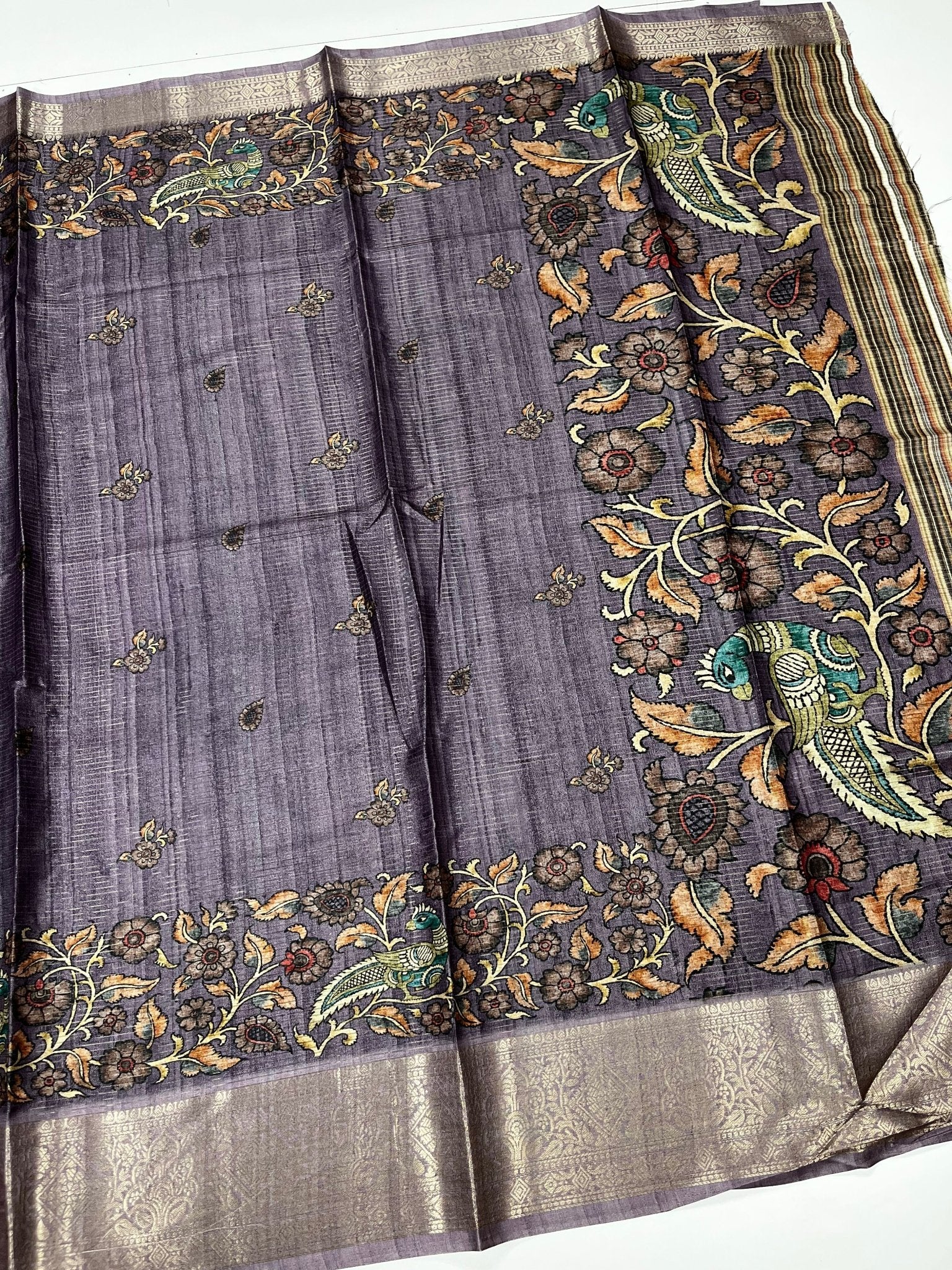 FANCY DOLA SILK SAREE - B S CHANNABASAPPA & SONS