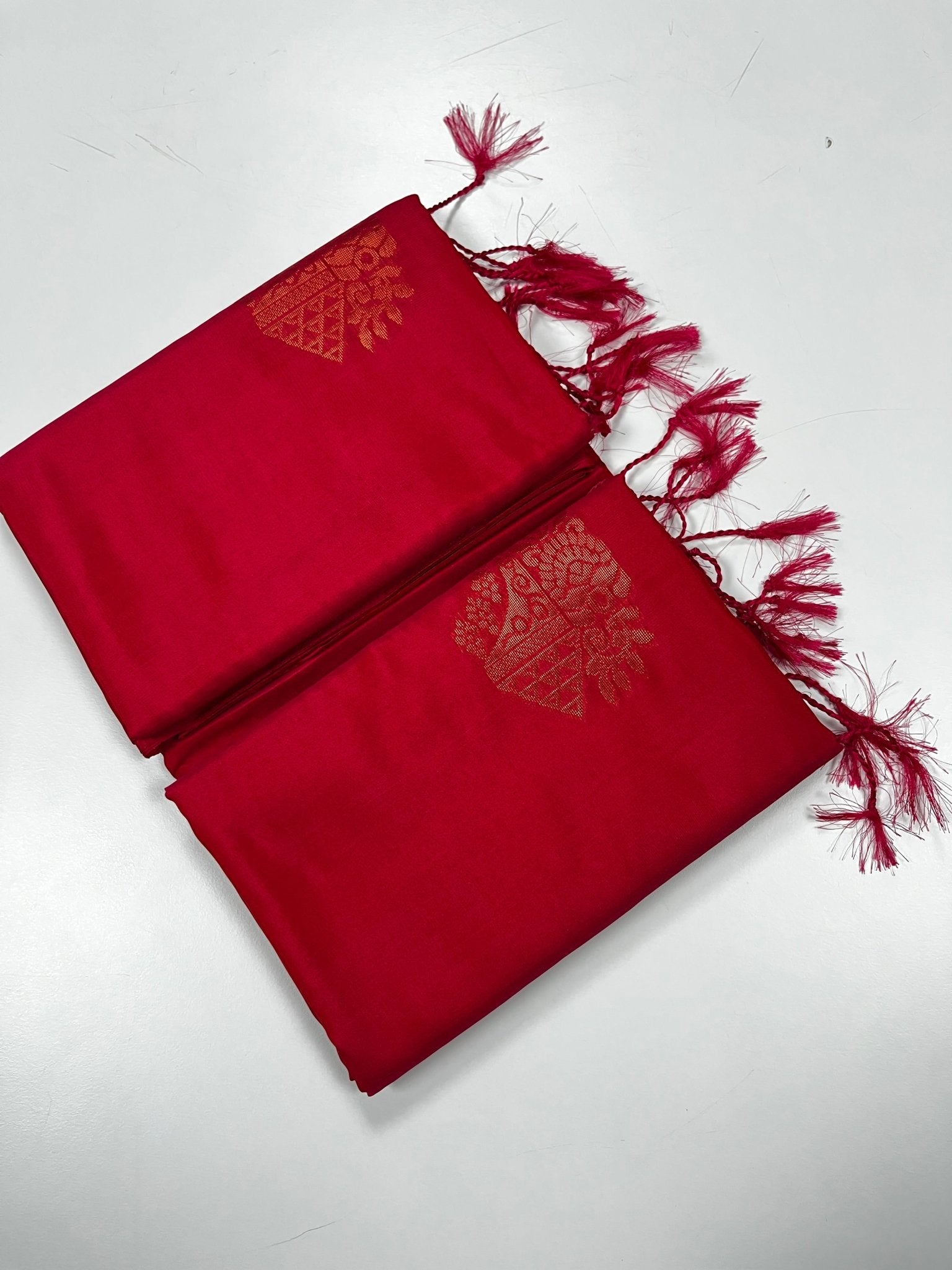 KANCHIPURAM SOFT ARTSILK SAREE - B S CHANNABASAPPA & SONS