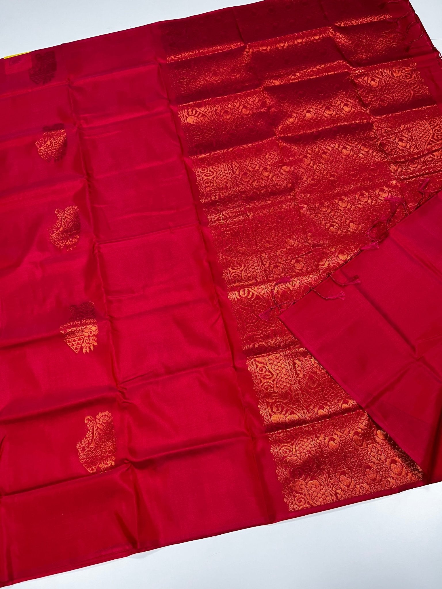 KANCHIPURAM SOFT ARTSILK SAREE - B S CHANNABASAPPA & SONS