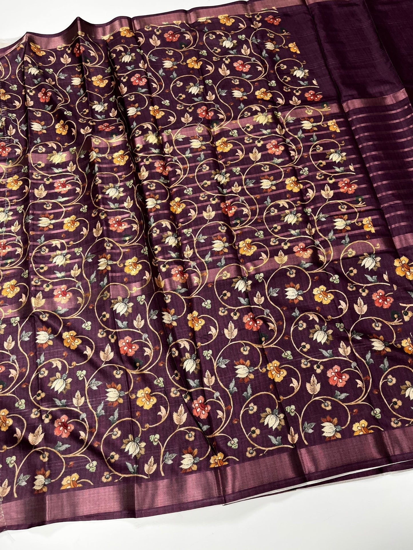 FANCY DOLA SILK SAREE - B S CHANNABASAPPA & SONS