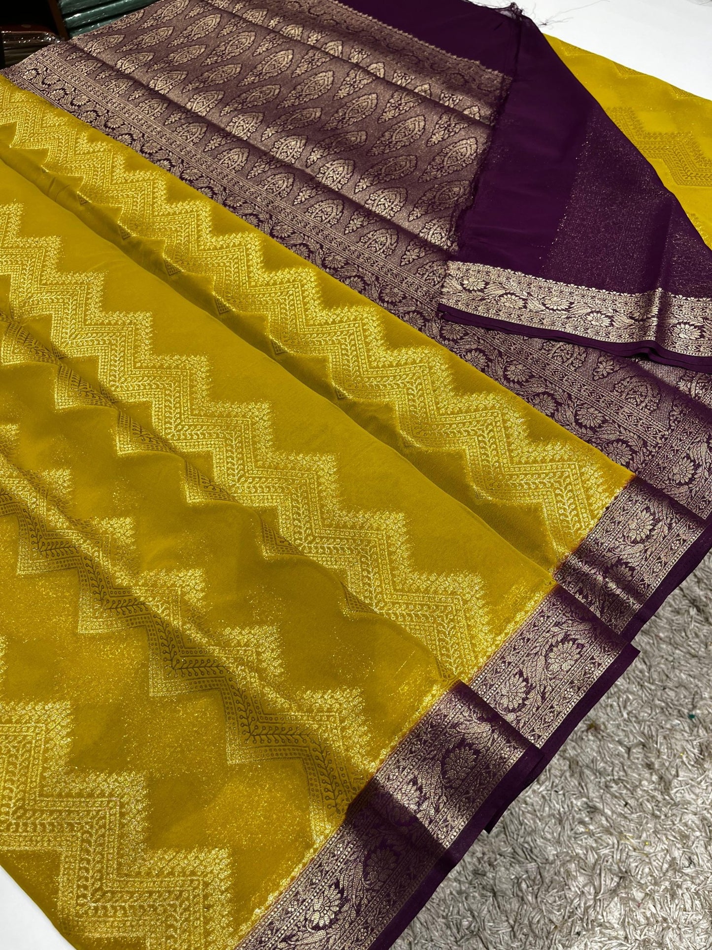 FANCY CHIFFON SAREES - B S CHANNABASAPPA & SONS