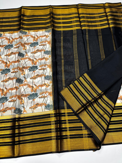 FANCY CREPE SAREE - B S CHANNABASAPPA & SONS
