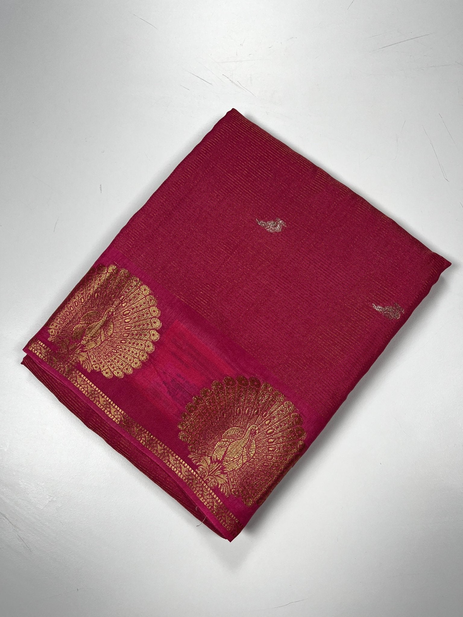 FANCY SEMI CREPE SILK SAREES - B S CHANNABASAPPA & SONS